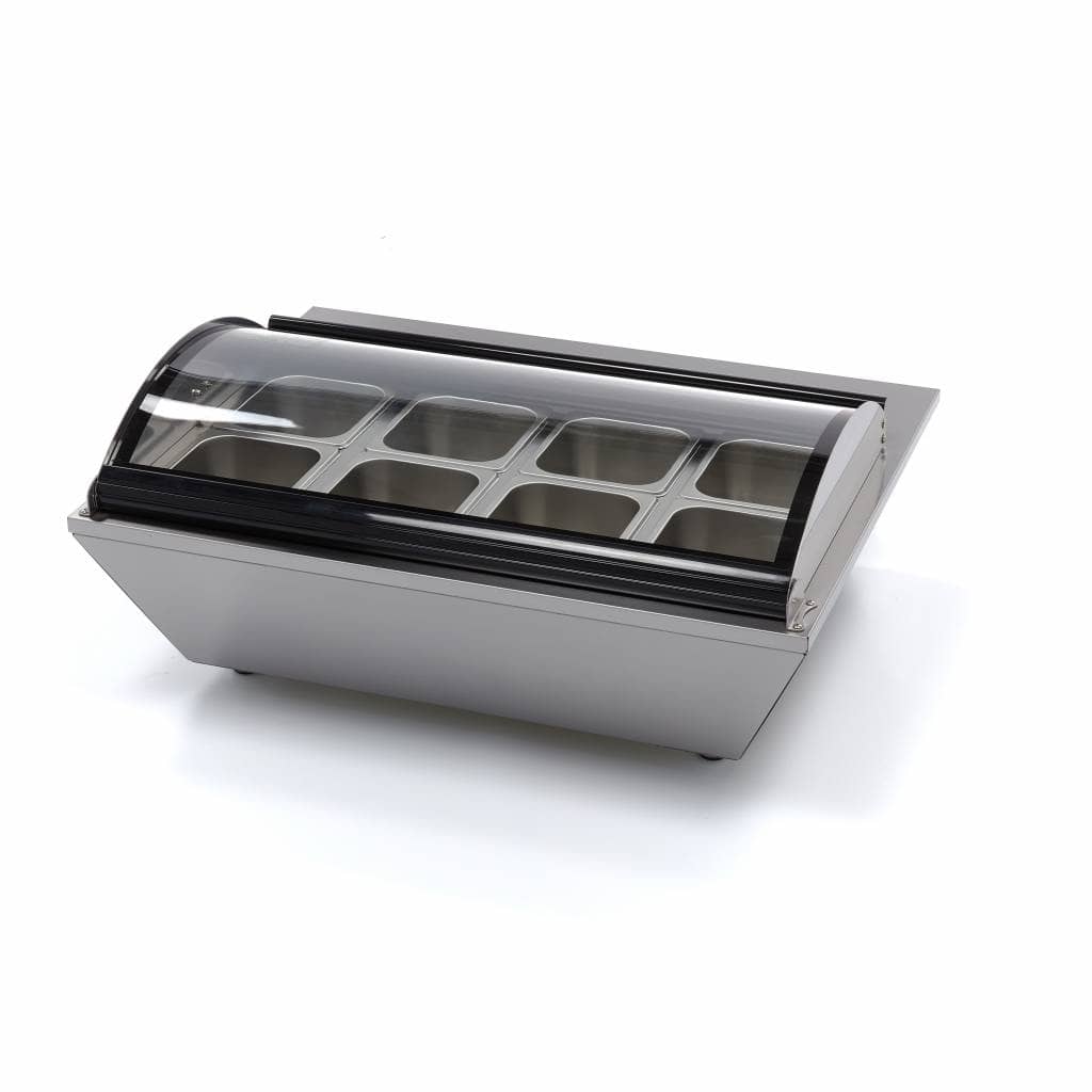 Saladette - 67L - incl 8 x 1/6 GN - Tabletop — 4