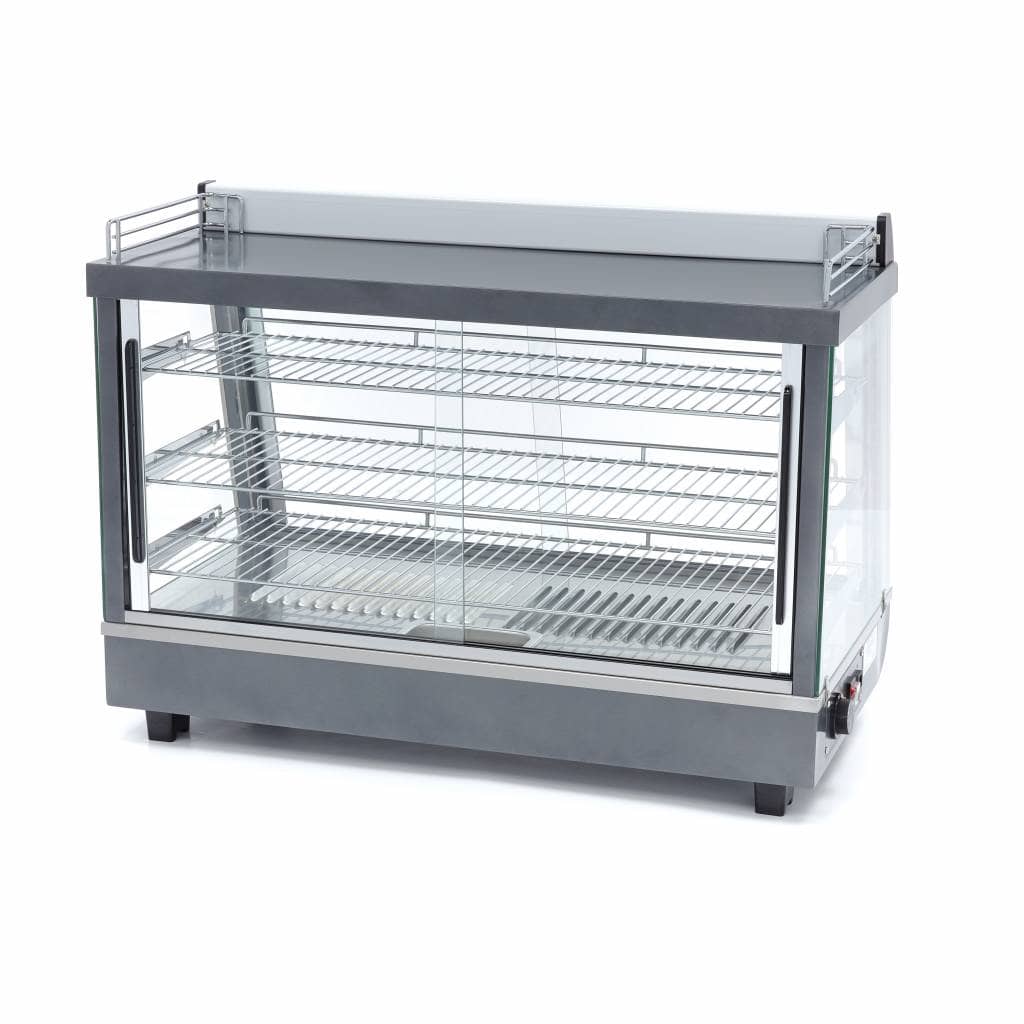 Heated Food Display - 136L - 91,5cm - 3 Shelves — 5