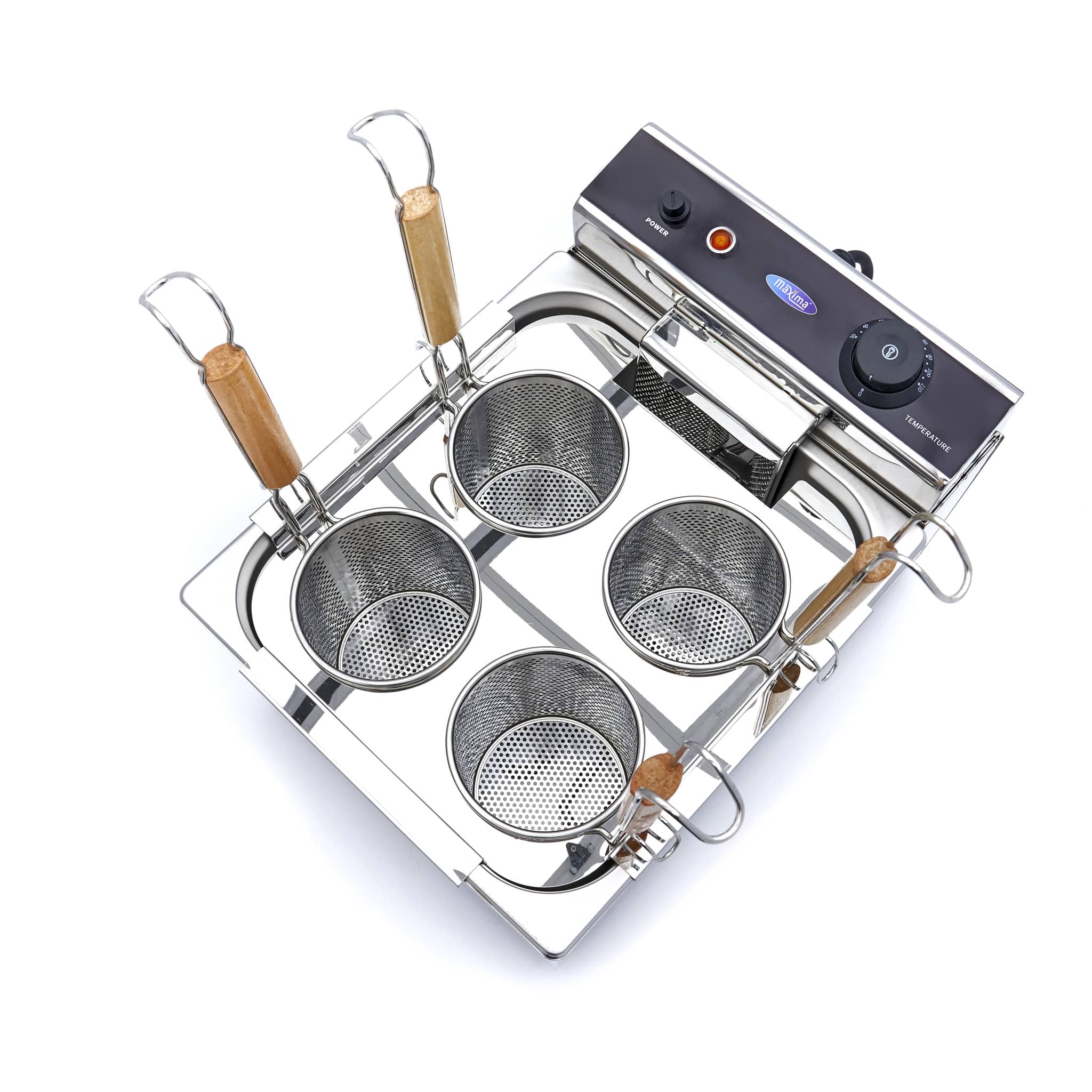 Pasta Cooker - 4 x 2L - incl 4 Baskets — 5