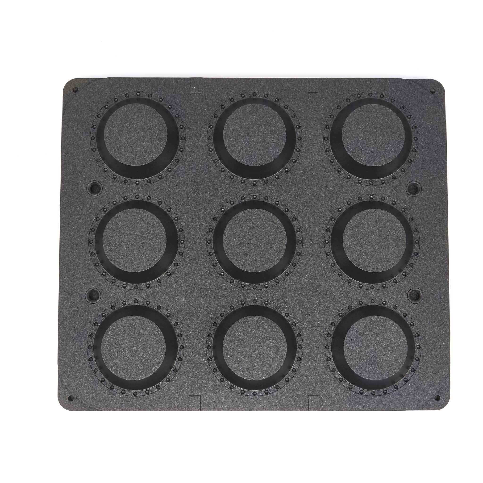 Tartlet Mould - Round - 89/65 mm - 9 pieces — 3