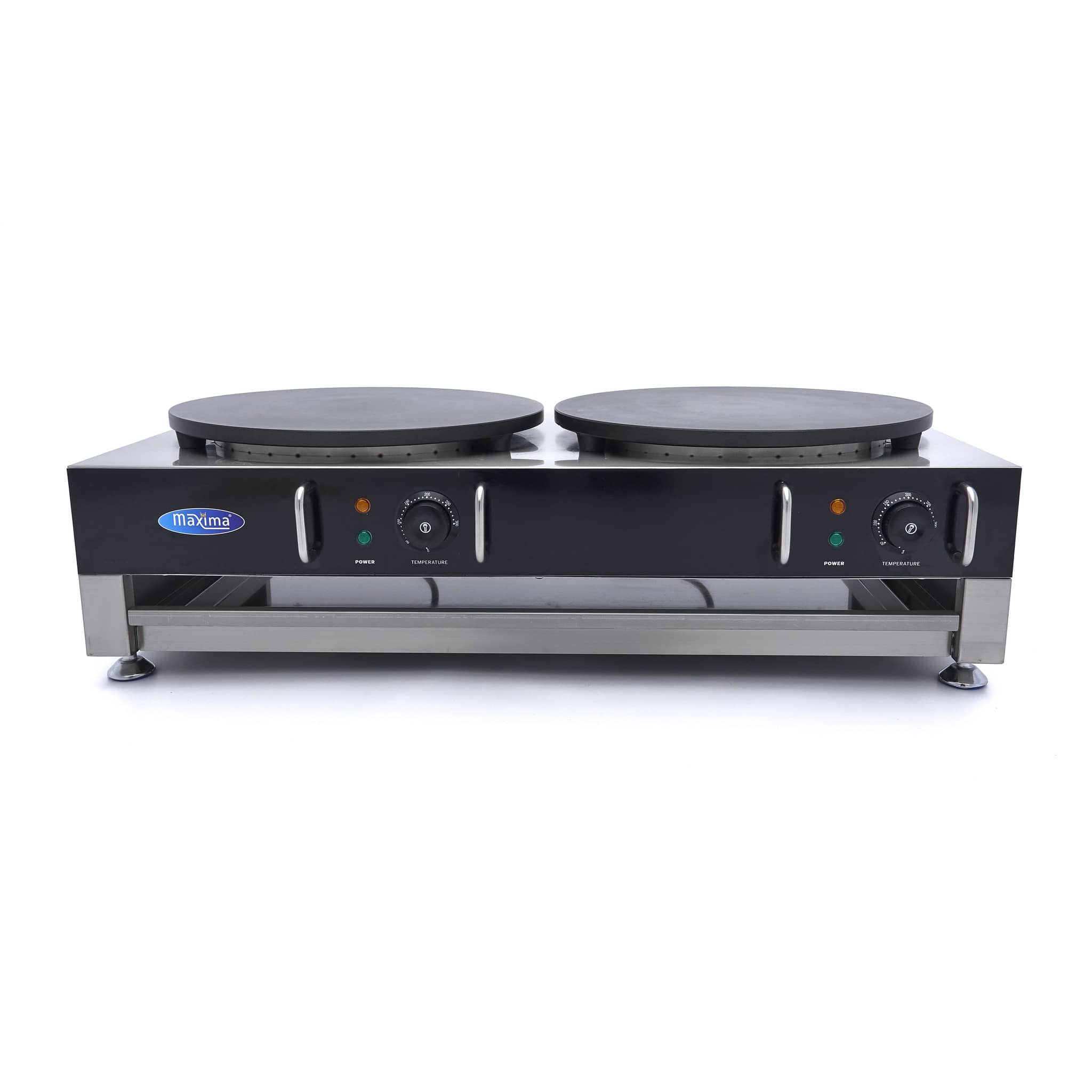 Crepe Maker - Double Crepes - 2 x 40cm - incl Batter Spreader — 5