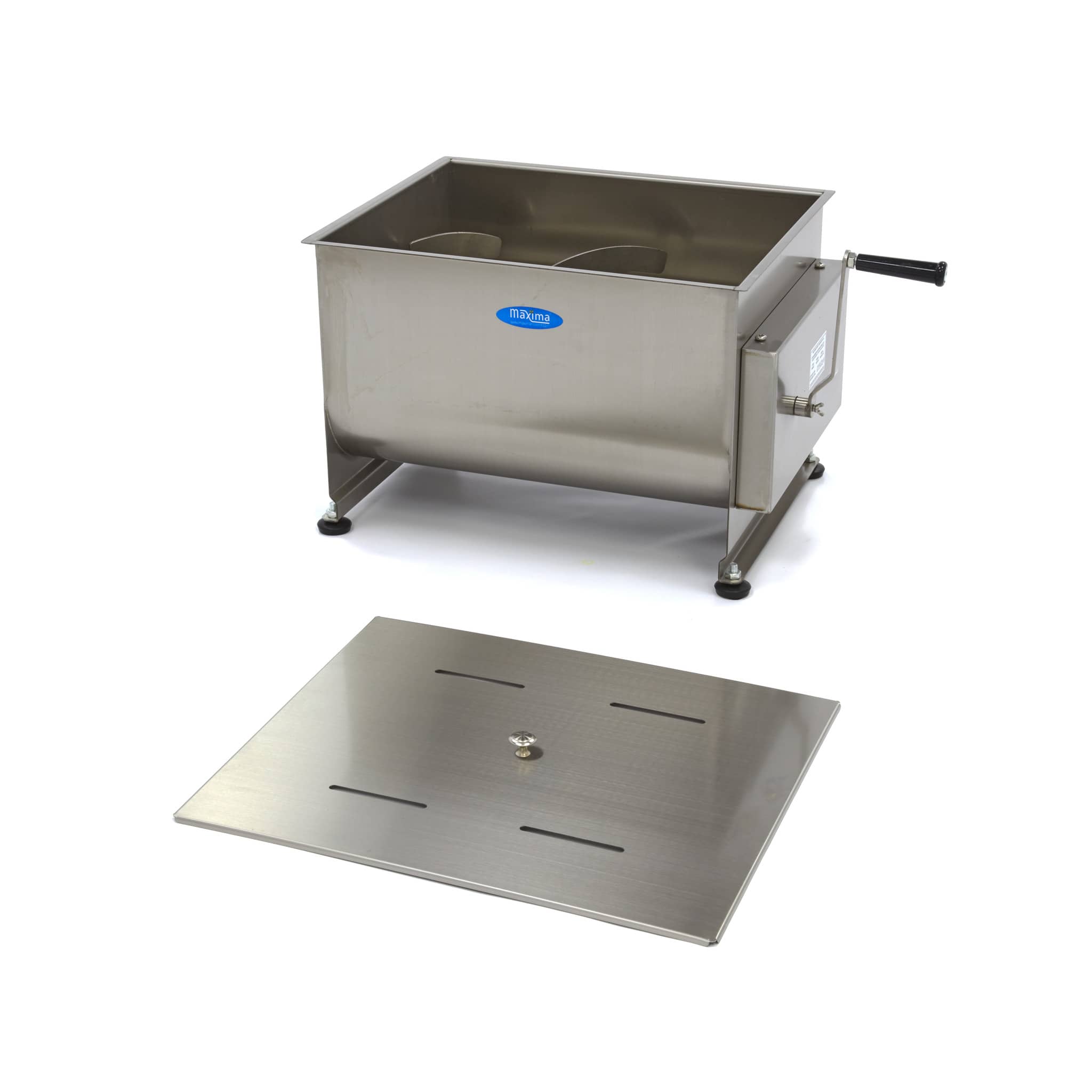 Meat Mixer - 50L - 43kg Meat - Double Axle - Manual — 5