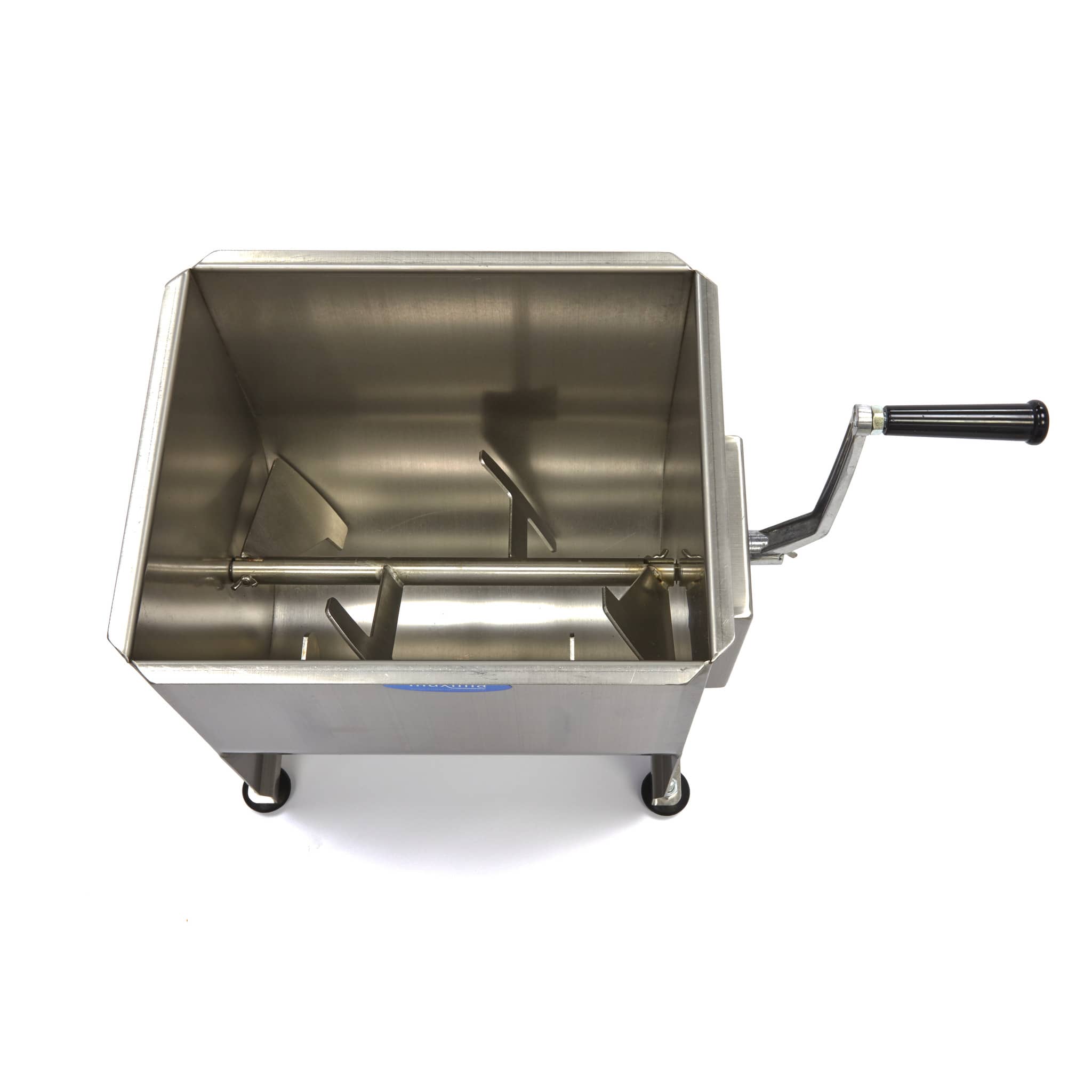 Meat Mixer - 30L - 25kg Meat - Single Axle - Manual — 6