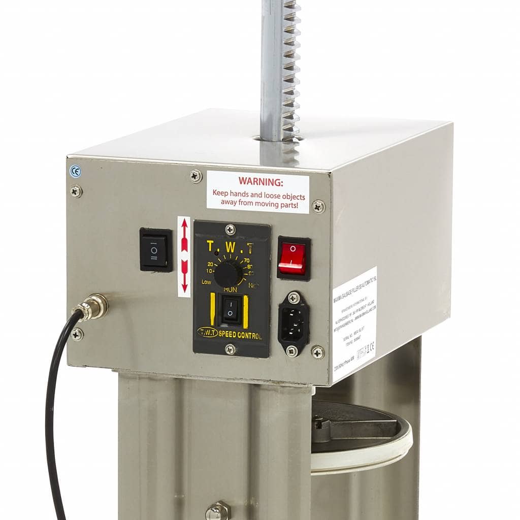 Sausage Stuffer - 15L - Automatic - Vertical - incl 4 Filling Tubes — 8