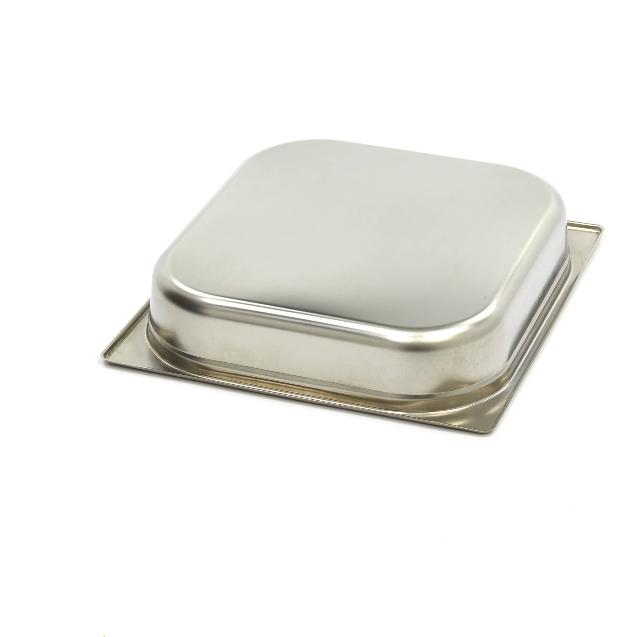 Gastronorm Container - 2/3 GN - 6,5cm Deep - Stainless Steel — 2