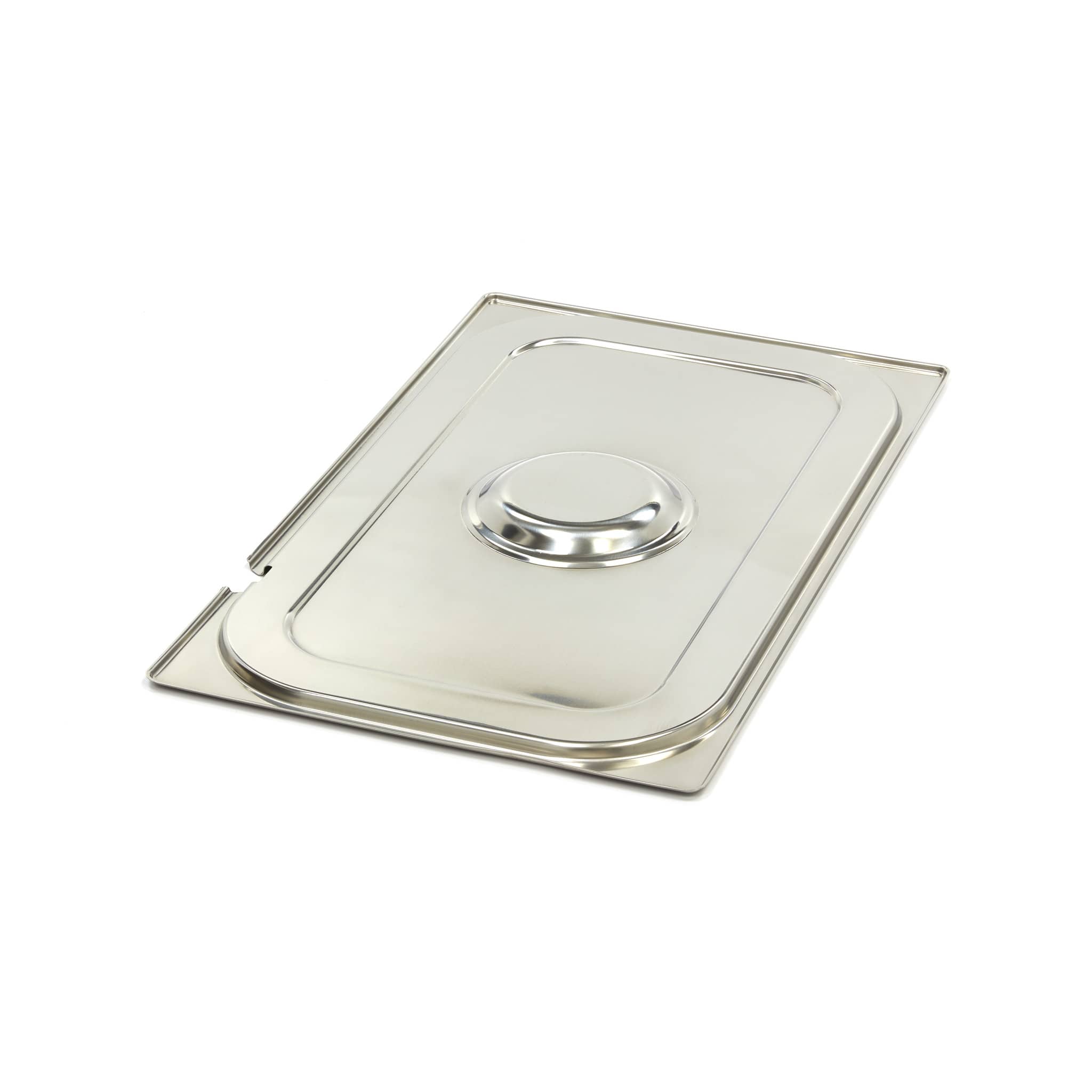 Gastronorm Lid - 1/1 GN - Stainless Steel - with Recess — 2