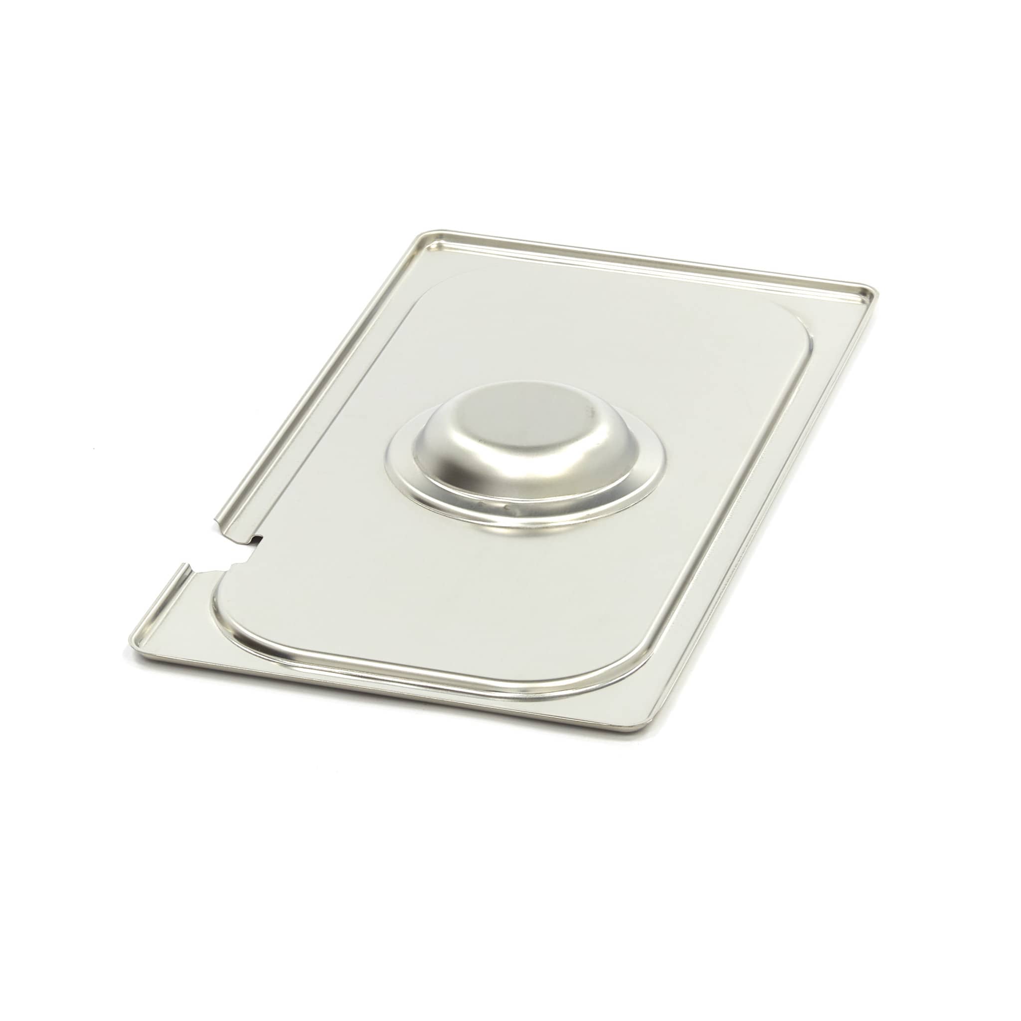Gastronorm Lid - 1/3 GN - Stainless Steel - with Recess — 2