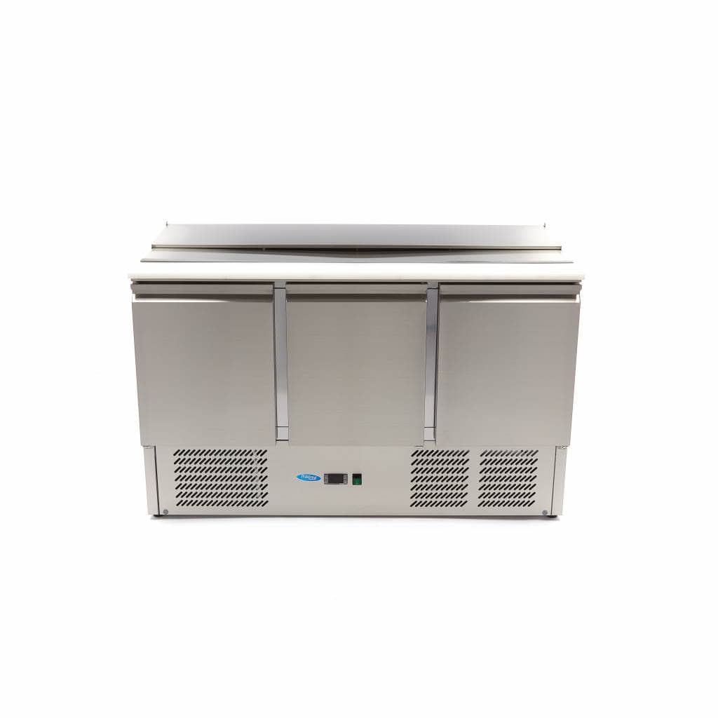 Saladette - 400L - 137cm - 3 Doors - incl Cutting Board — 5