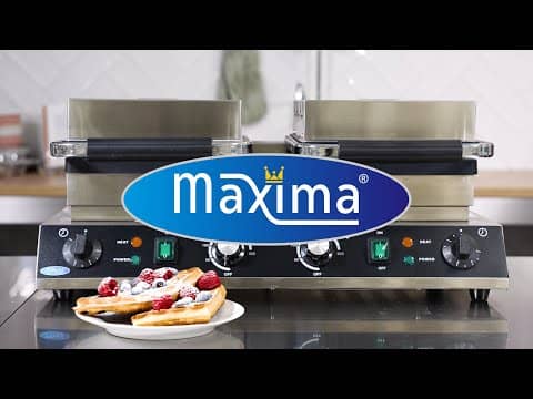 Waffle Maker - 4 Pieces - Belgian - Double — 9