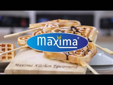 Waffle Maker - 4 Pieces - Hearts on Sticks — 8