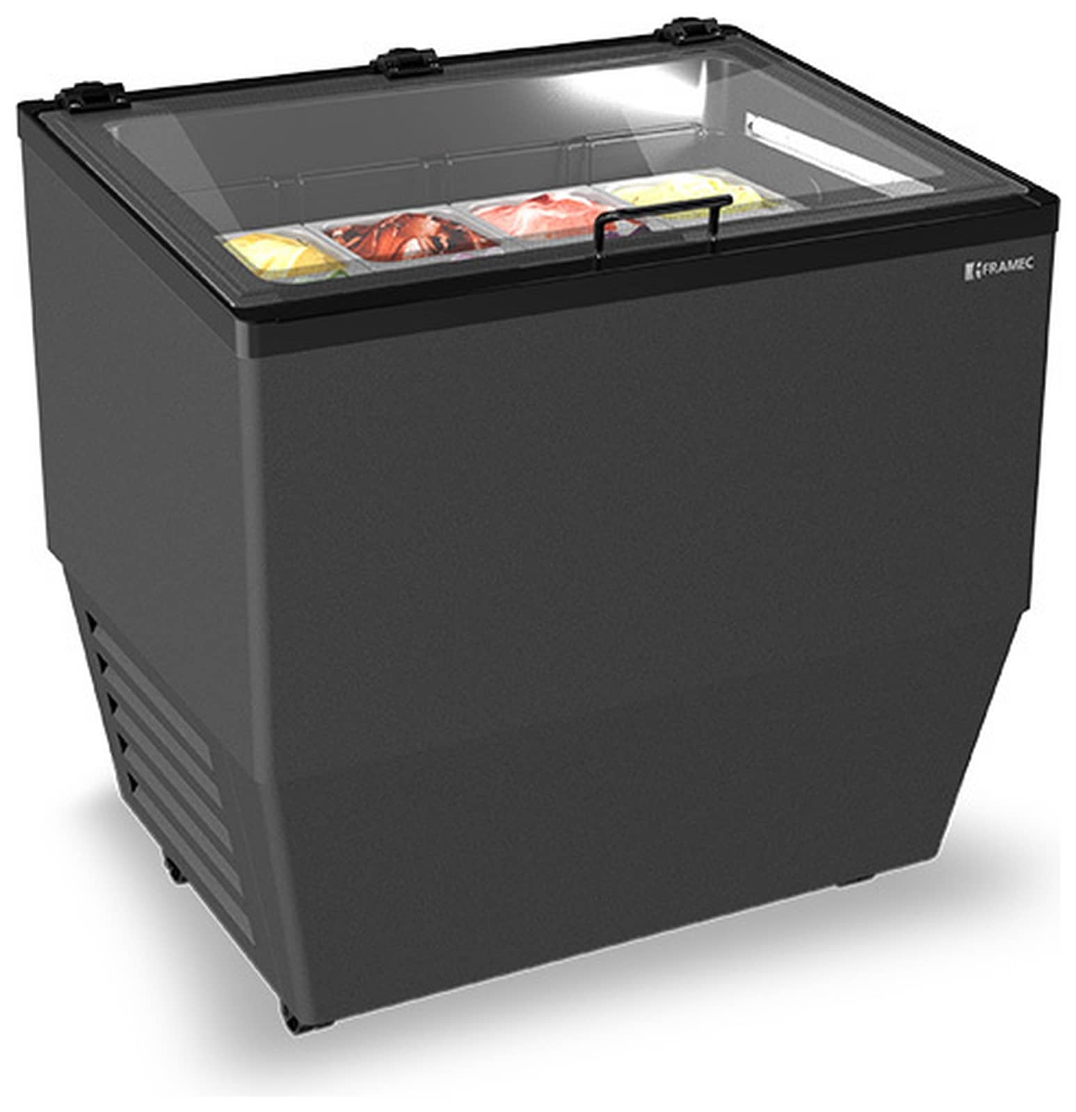 Vitrină frigorifică profesională pentru înghețată Mondial Framec seria CREAMY (-25°C -5°C), Italia — 4