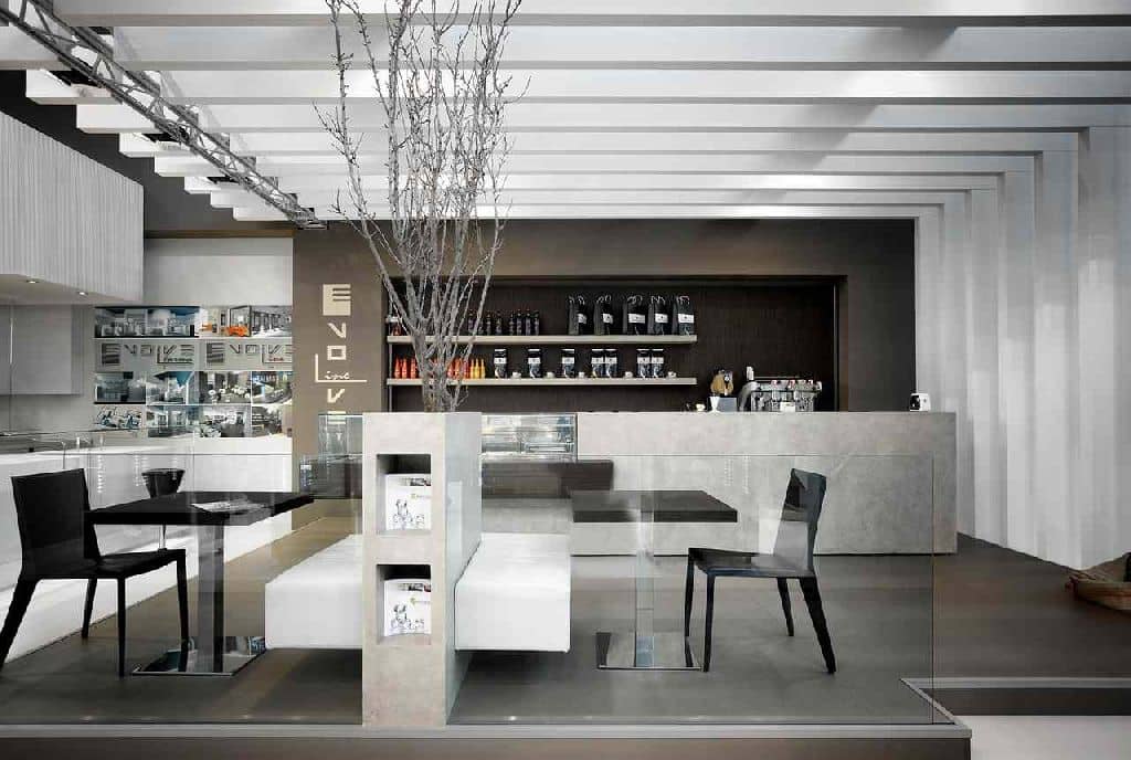 Linie completă bar și cafenea Best Cold seria Acqua Marina cu masa frigorifică și blat inox, Italia — 2