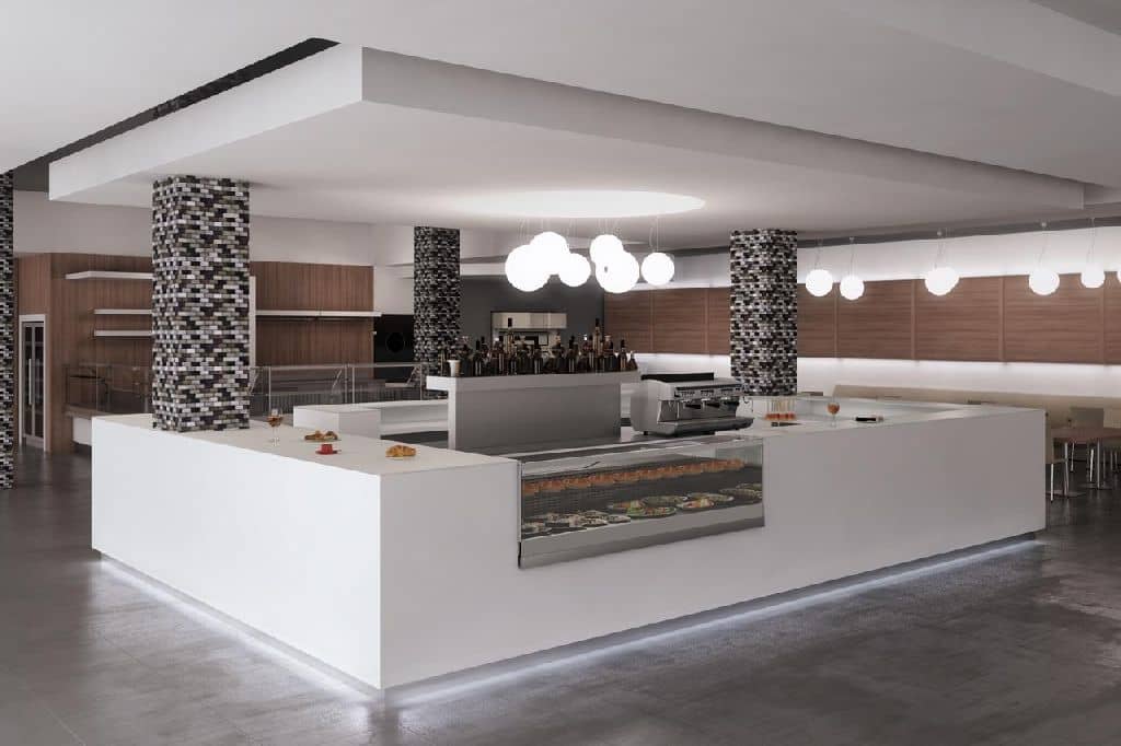 Mobilier bar complet cu baze refrigerate Best Cold seria Larimar, Italia — 4