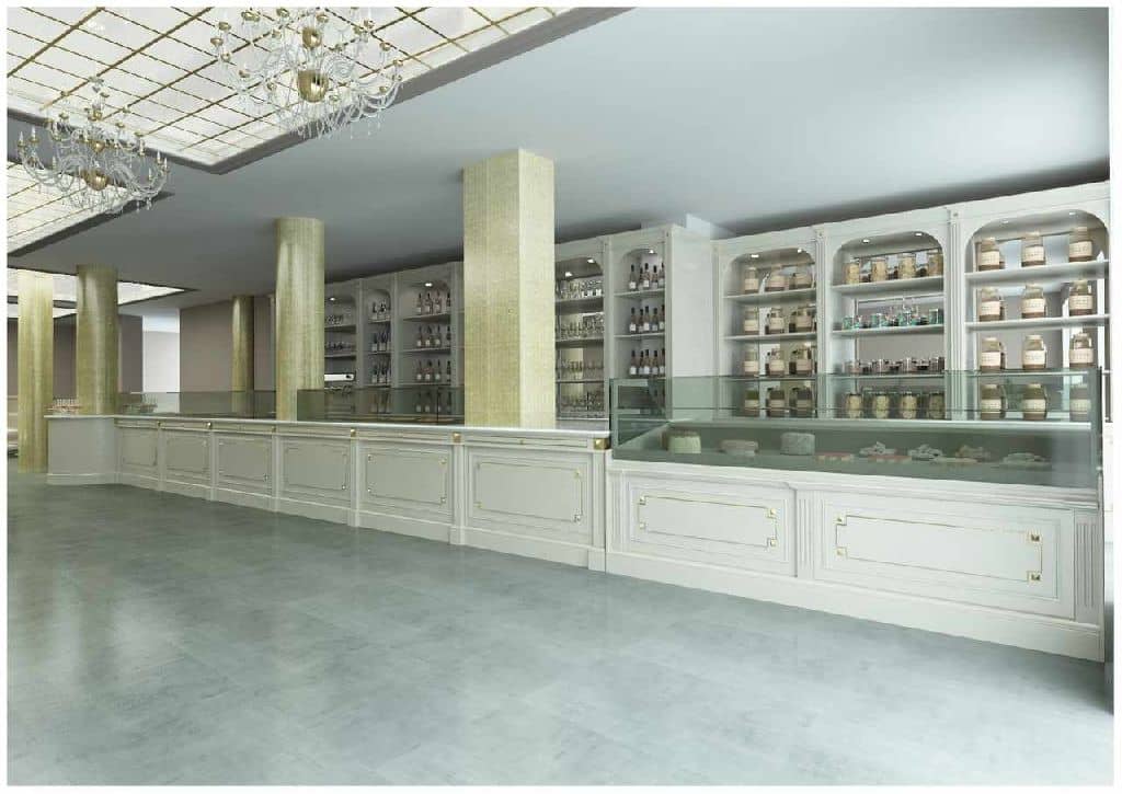 Mobilier bar și cafenea cu vitrina integrata Best Cold seria Perla, Italia — 3