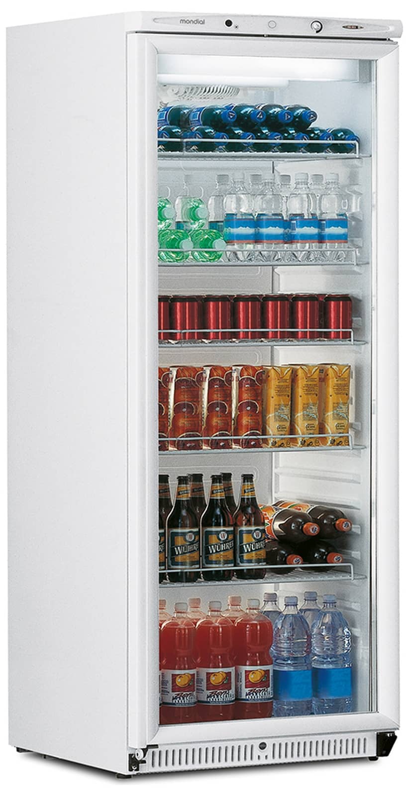 Vitrină frigorifică verticală pentru băuturi și răcoritoare Mondial Framec seria BEV (+0°C +7°C), Italia — 3