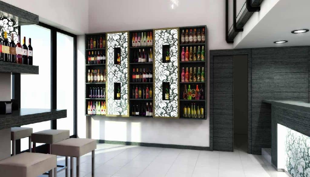 Linie completă mobilier bar și patiserie Best Cold seria Sofia, Italia — 4