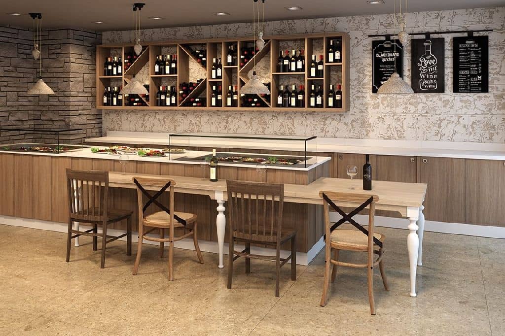 Mobilier comercial profesional pentru gastronomie și servire alimentara Best Cold seria Cefalù, Italia — 3