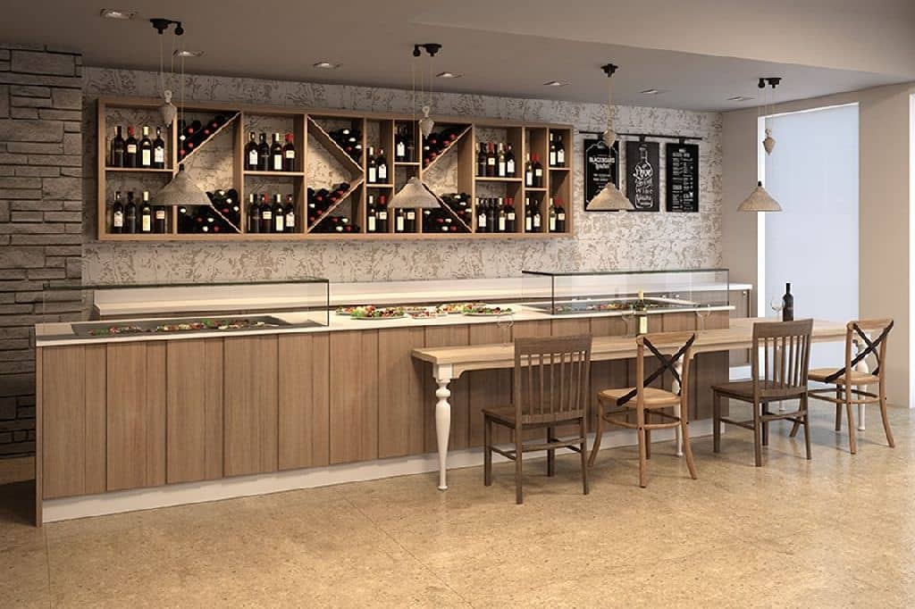 Mobilier comercial profesional pentru gastronomie și servire alimentara Best Cold seria Cefalù, Italia — 4