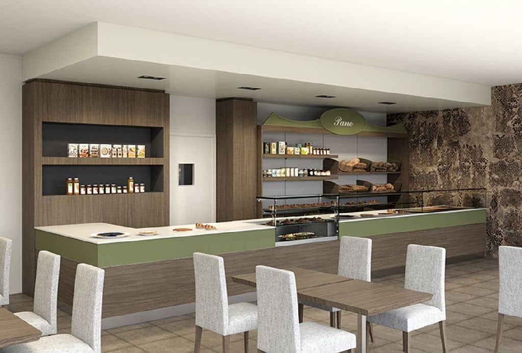 Mobilier profesional de servire și prezentare gastronomica Best Cold seria Melfi, Italia — 2