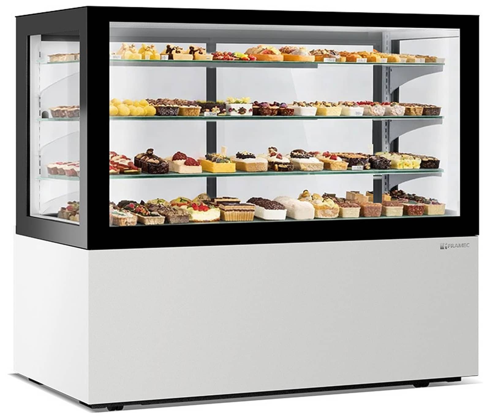 Vitrină frigorifică verticală pentru patiserie și înghețată Mondial Framec seria AMALFI, Italia — 3