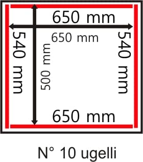 Mașină industrială de ambalat în vid mobilă pe roți Waage Smart Professional (Senzorial Color 5 inch & Soft-Air) Serie 550/255, Italia — 9