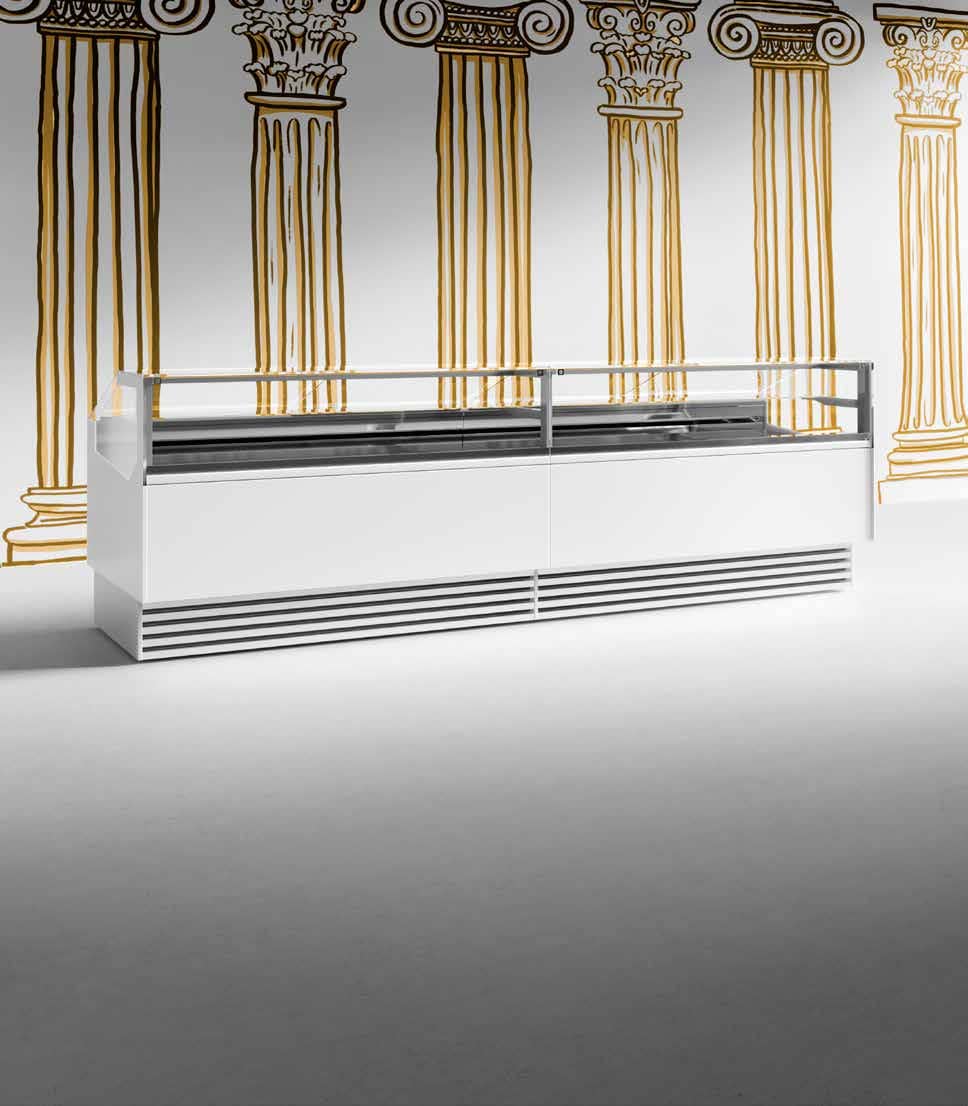 Vitrină frigorifică profesională orizontală Best Cold seria Maxima, cofetărie & gelaterie, Italia — 4