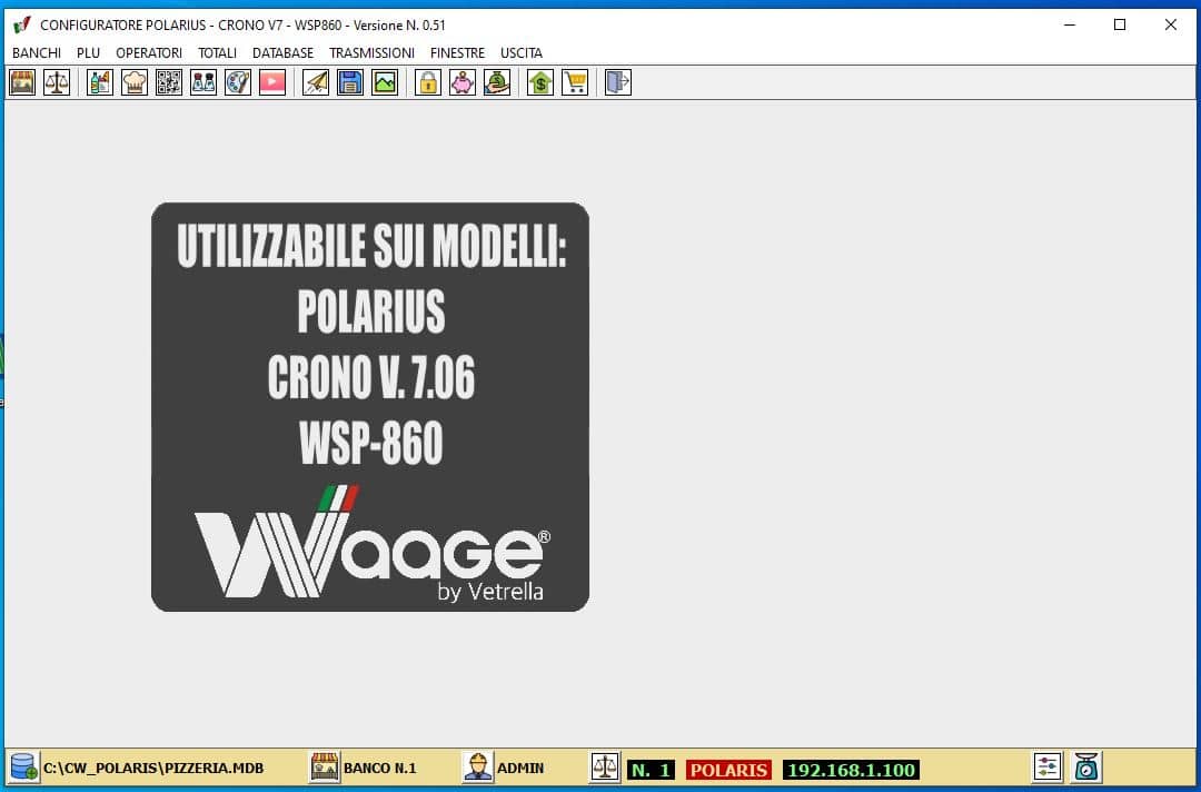 Cântar electronic plat de banc pentru porționare și verificare Waage FLAT, Italia — 6