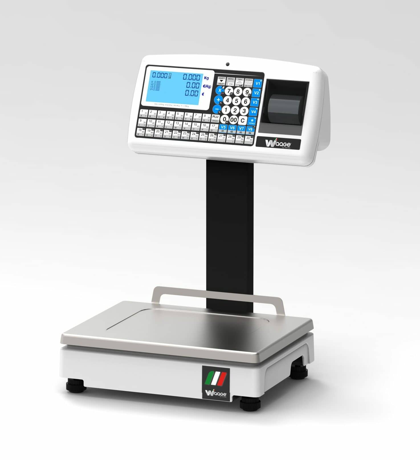 Cântar comercial electronic de precizie și gestiune vânzări Waage SUMMA, Italia — 3