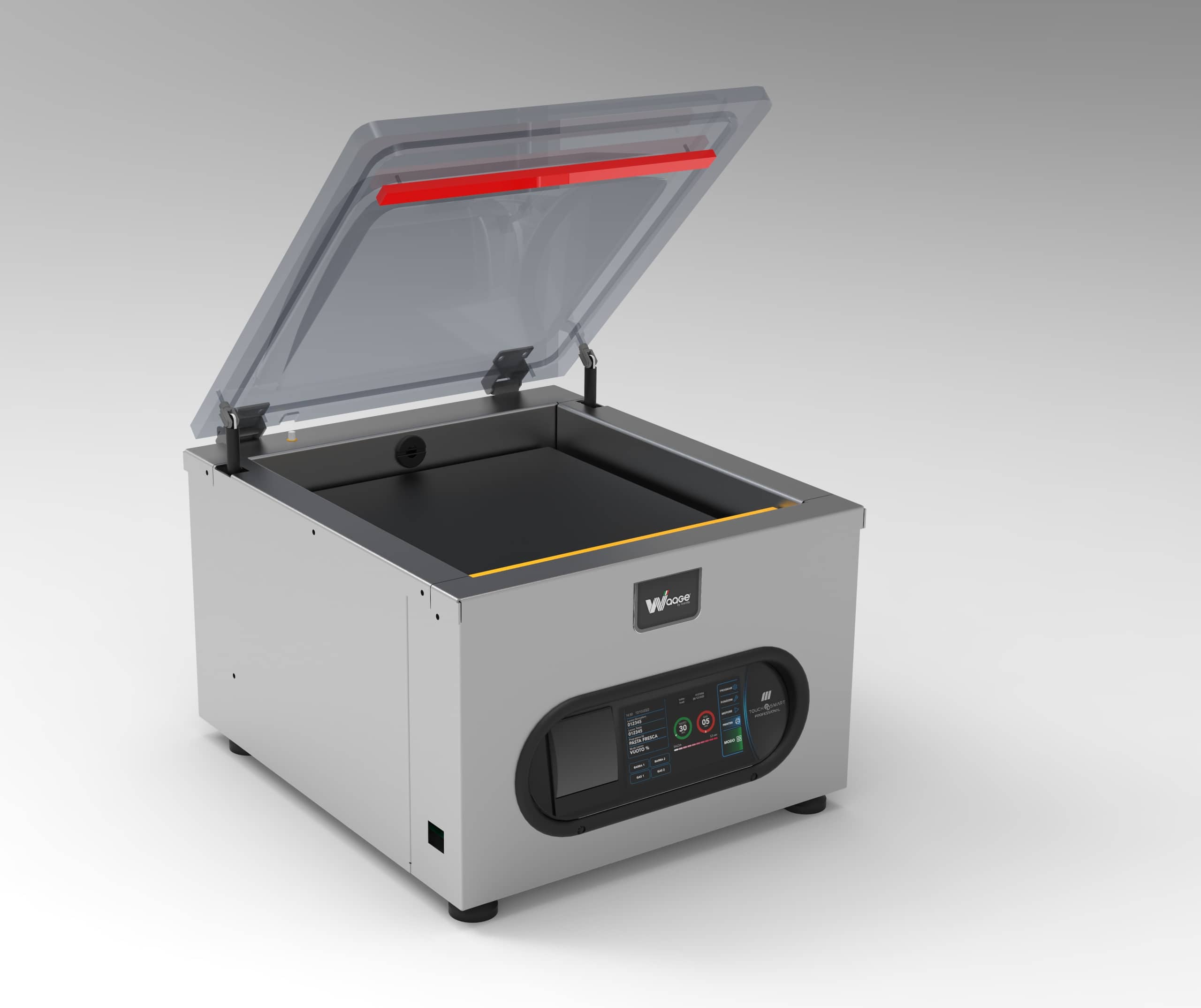 Mașină profesională de ambalat în vid de banc Waage Touch Smart Professional (Touchscreen 7 inch & Si Chef) 410 (bară 410 mm), Italia — 6