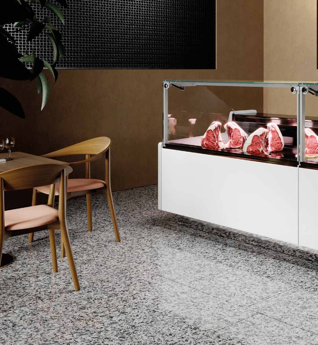 Vitrină frigorifică comercială orizontală Best Cold seria Venus, carne & gastronomie, Italia — 2