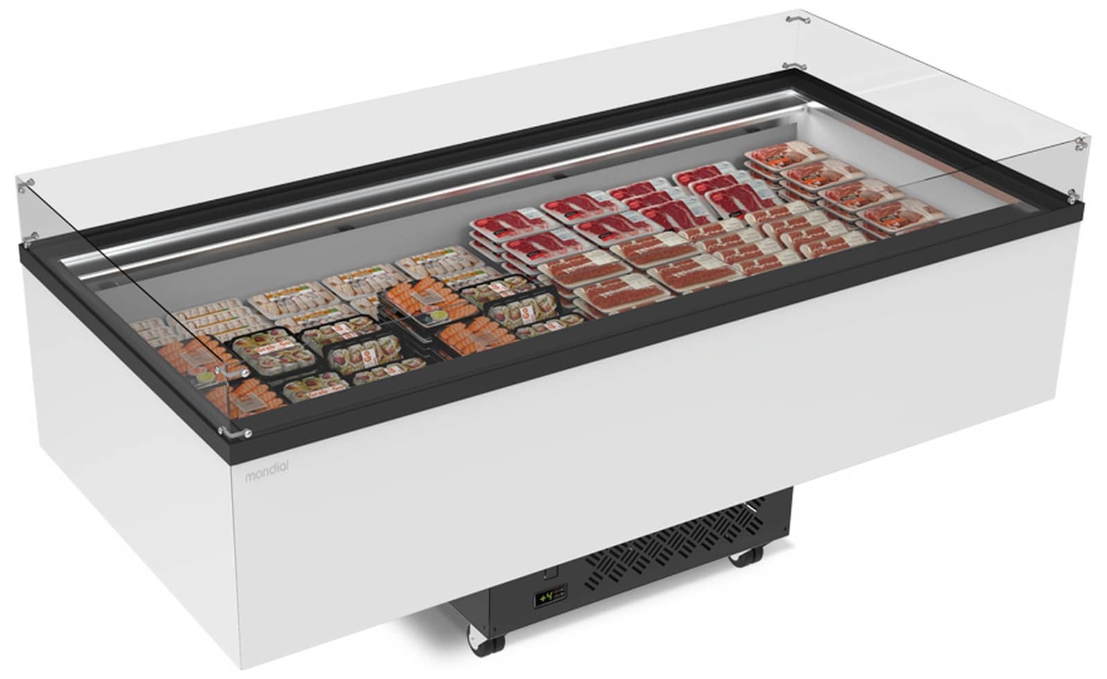 Insulă frigorifică orizontală comercială Mondial Framec seria SKA (+0°C +4°C), Italia — 4