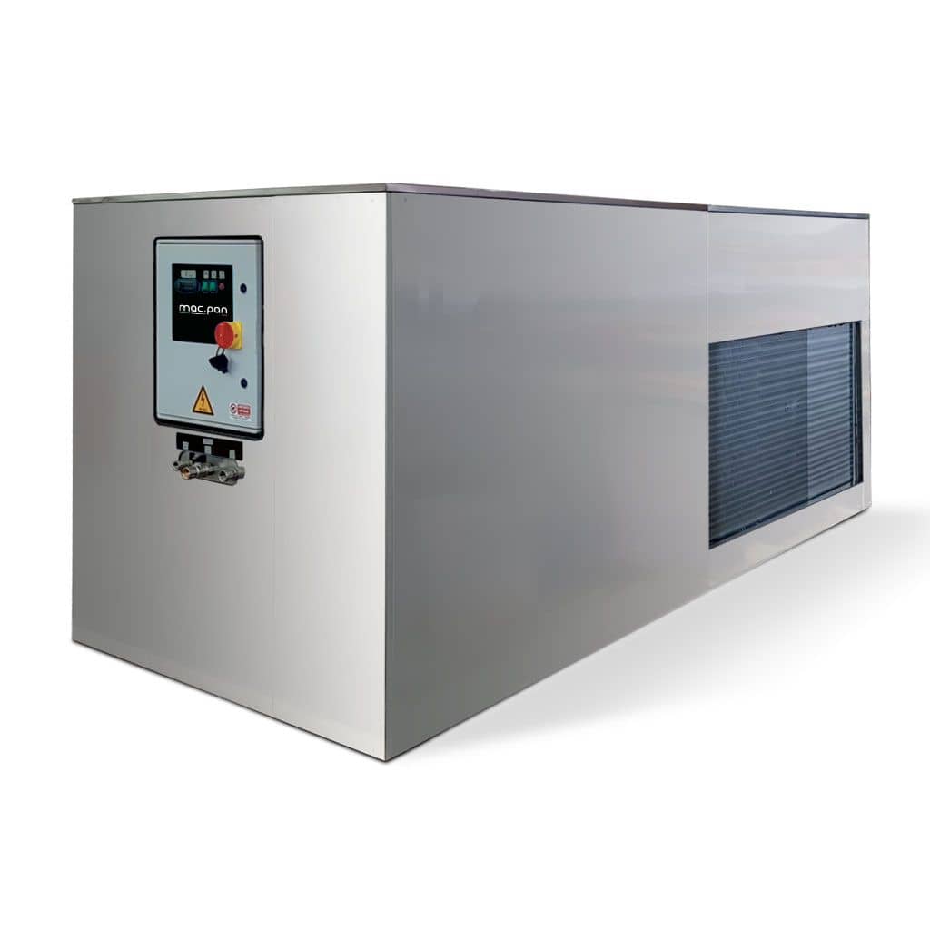 Răcitor industrial de apă cu acumulare Macpan MR500INOX, 450 L/h, bazin 500 L — 3