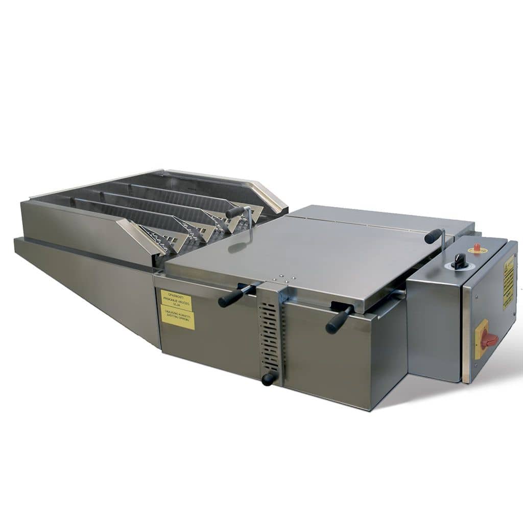 Friteuză electrică profesională pentru gogoși și patiserie Macpan seria EF | 400V — 2