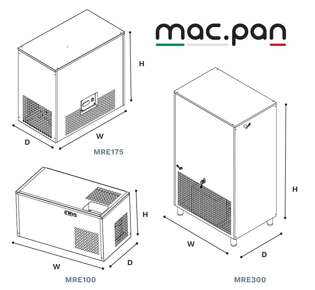 Răcitor gravitațional de apă Macpan MR300ECO, 300 L/h, monofazic — 3