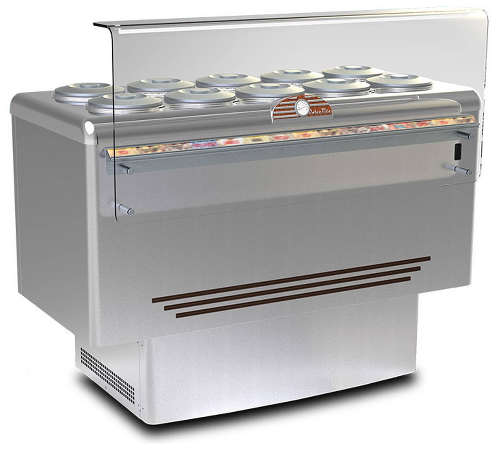 Vitrină frigorifică profesională pentru înghețată Mondial Framec seria DOLCE VITA LUXE (-20°C -5°C), Italia — 4