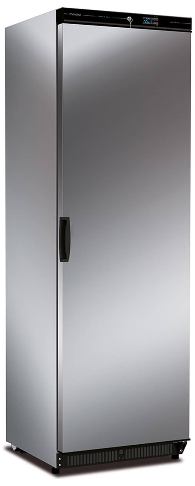 Dulap frigorific vertical de congelare Mondial Framec seria KIC N (-25°C -15°C), inox, Italia — 2