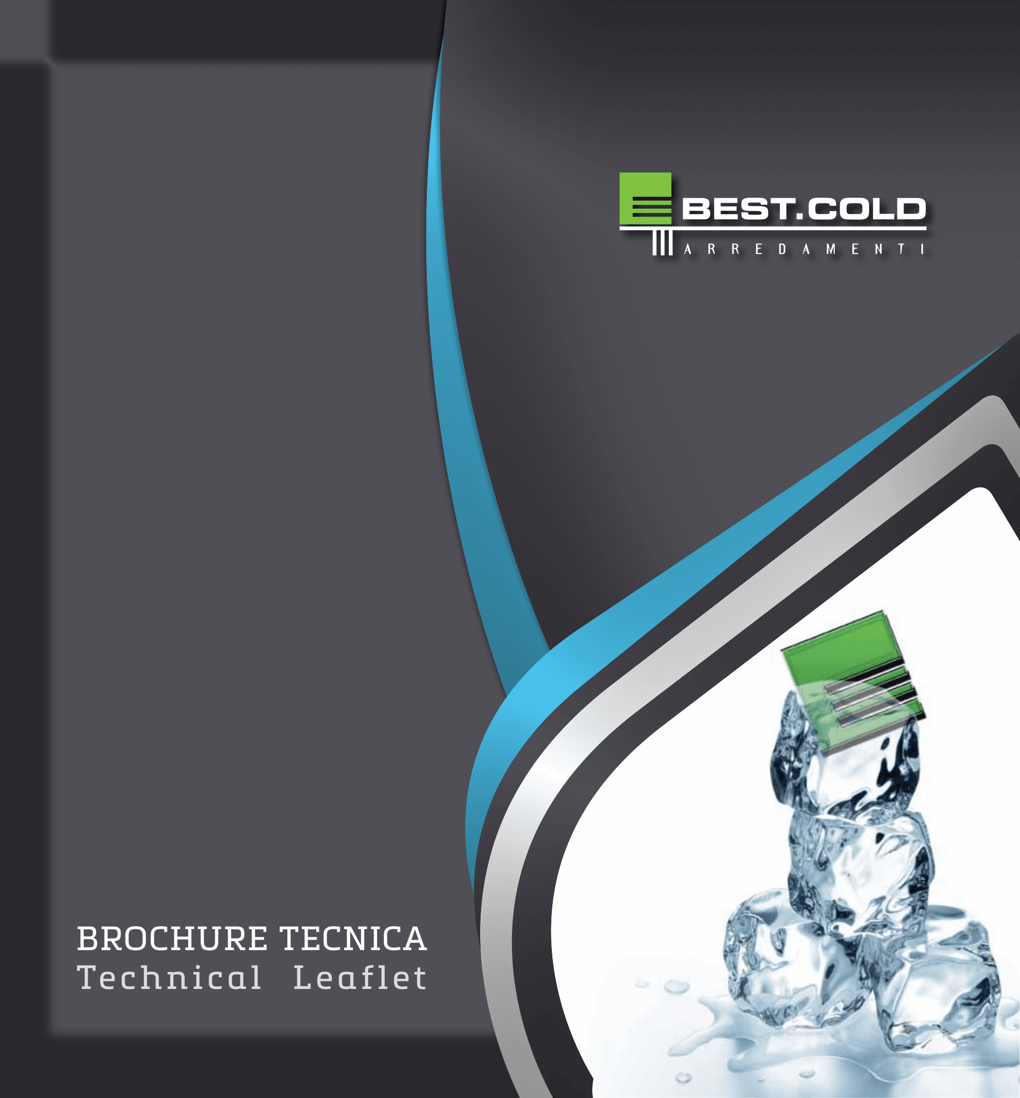 Masă frigorifică profesională inox pentru bar și retro-bar Best Cold, uși & sertare, Italia — 3