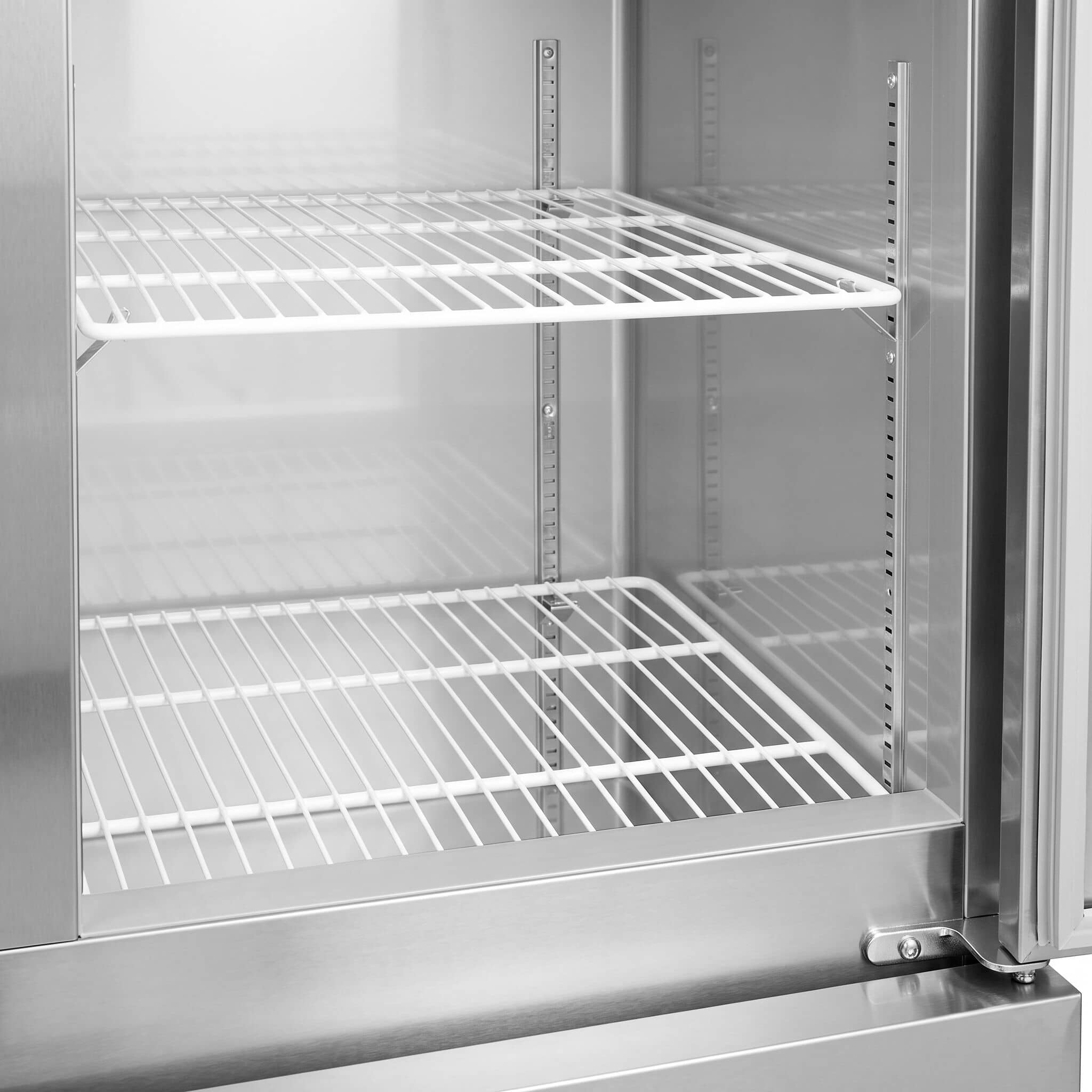 Frigider de depozitare din oțel inoxidabil ECO – GN 1/1 – 1700 litri – cu 4 uși jumătate — 11