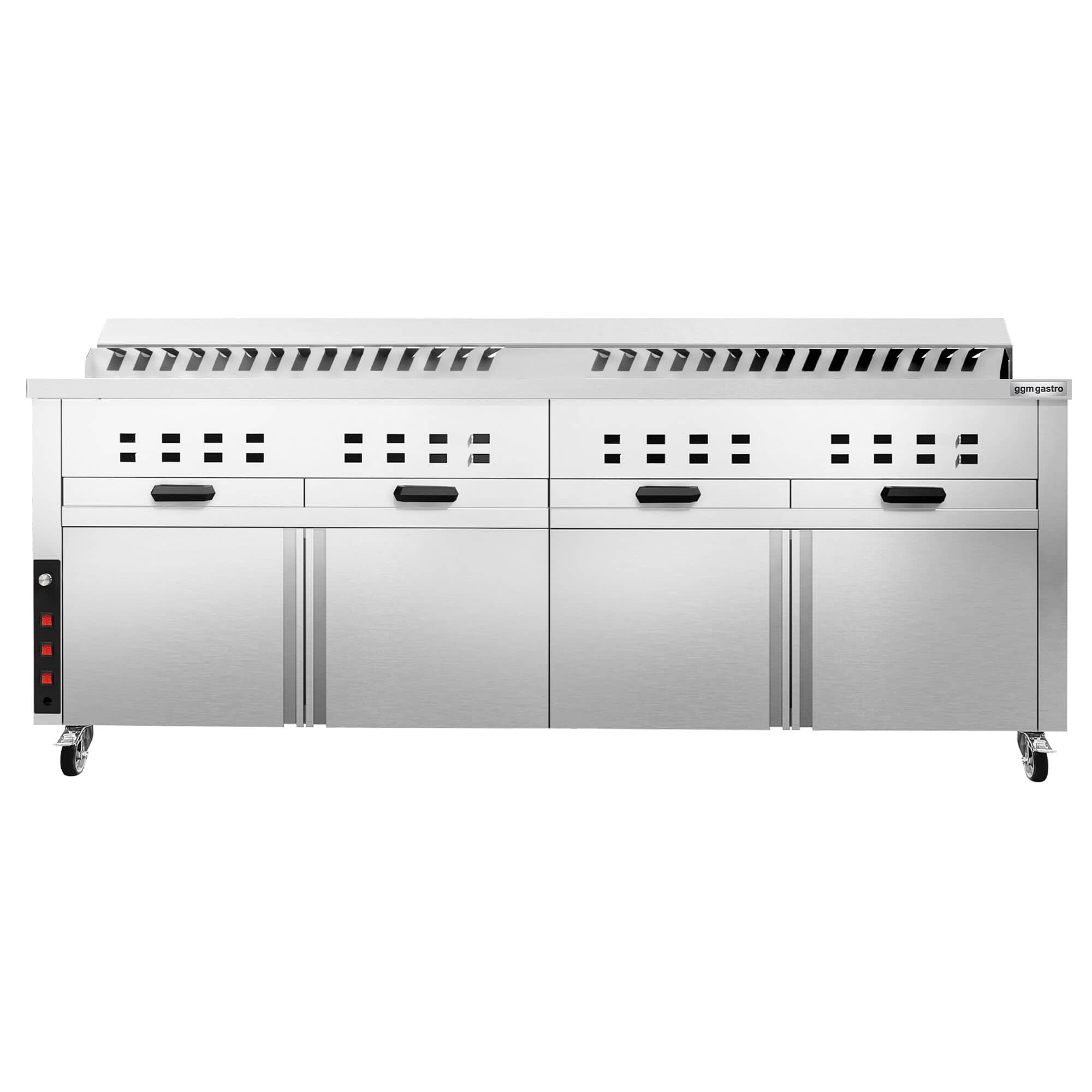 Grătar cu cărbuni – pentru Adana și Shish Kebab – pentru 30 de frigărui cu rotație automată — 7