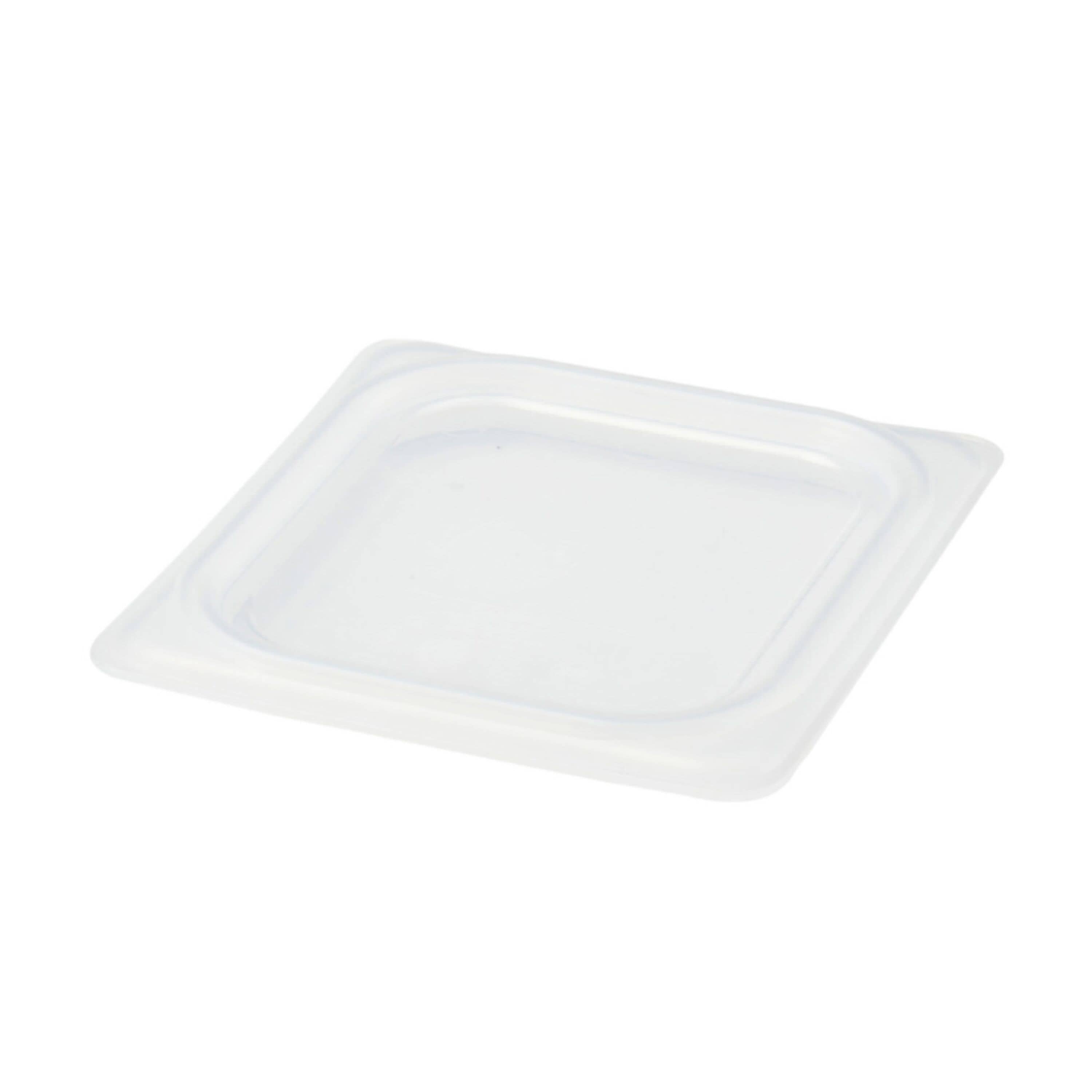 (6 bucăți) CAMBRO | Camwear® capac GN polipropilenă 1/6 - etanș - lăptos — 7