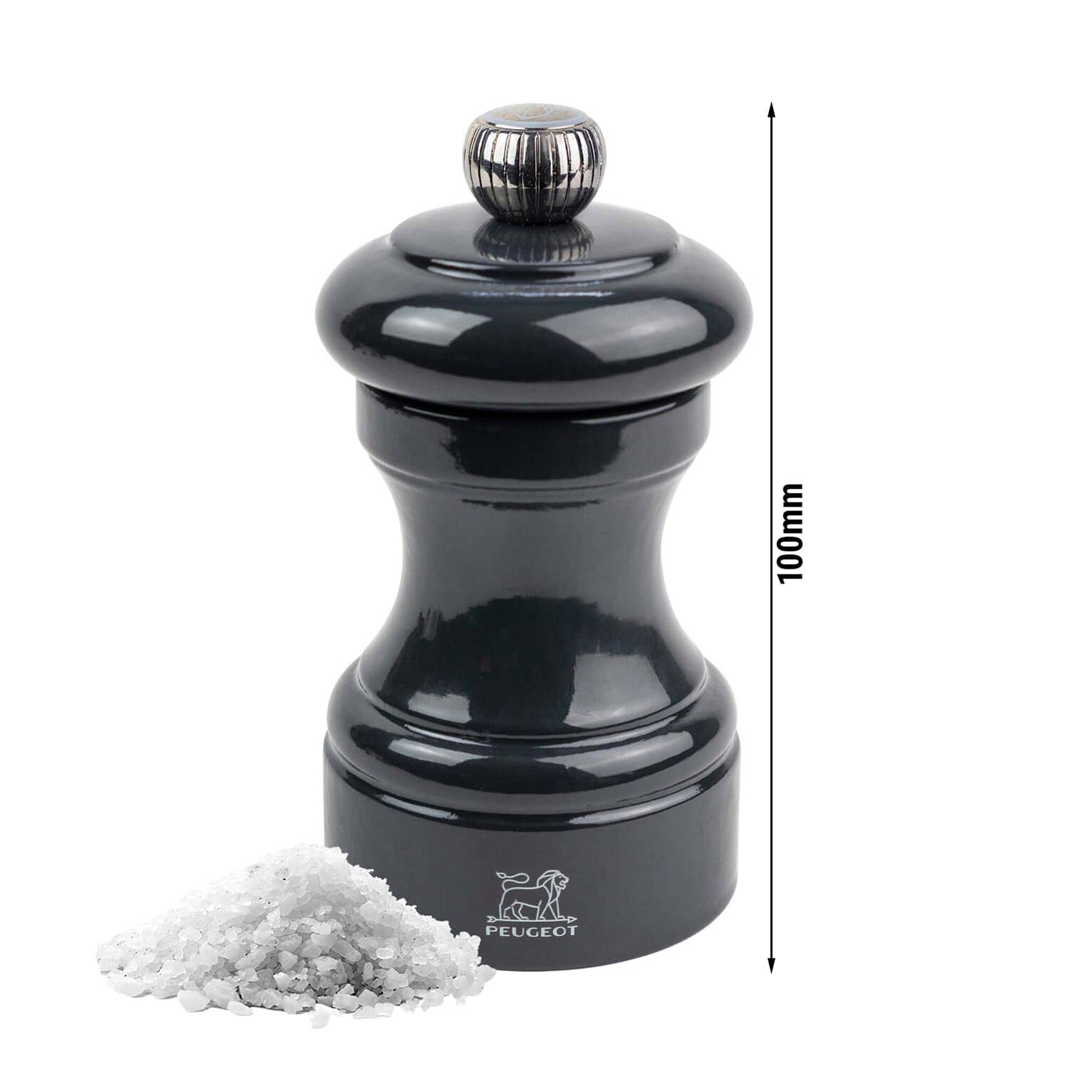 (6 bucăți) PEUGEOT | BISTRORAMA - Râșniță de sare - Lemn - Gri ardezie - Înălțime: 100 mm — 3