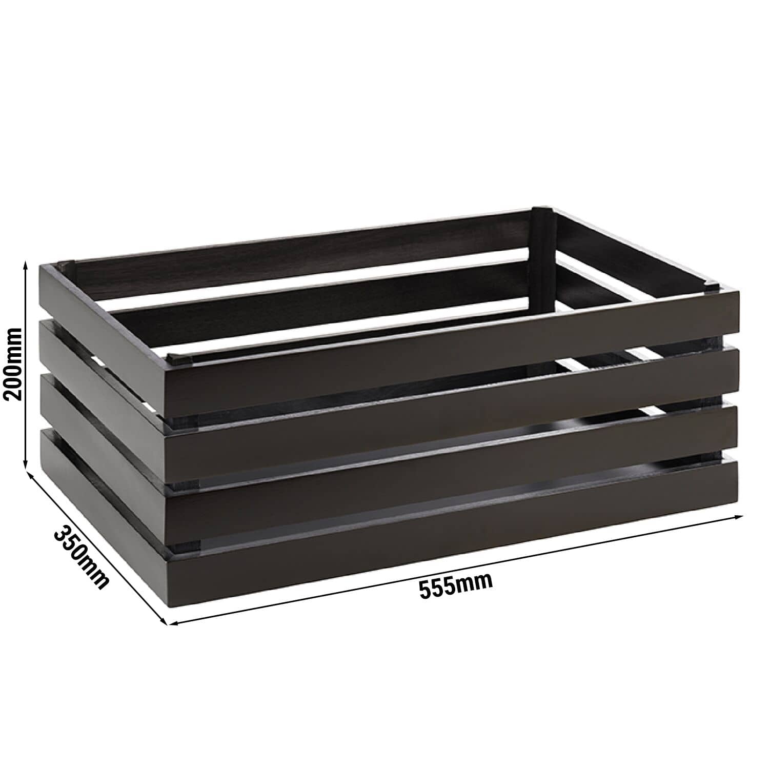 Cutie din lemn – SUPERBOX – Înălțime: 200 mm – potrivită pentru GN 1/1 — 3