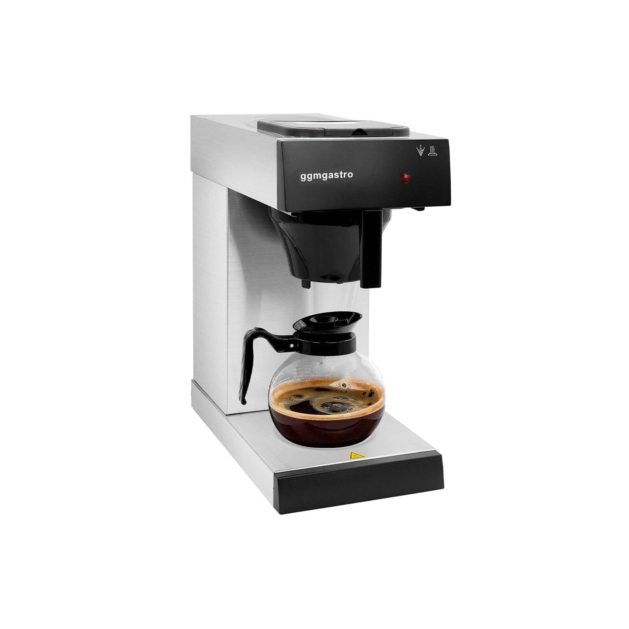 Aparat de cafea cu filtru – 1,8 litri – cu 2 plăci de menținere a căldurii – incl. carafă de sticlă — 2