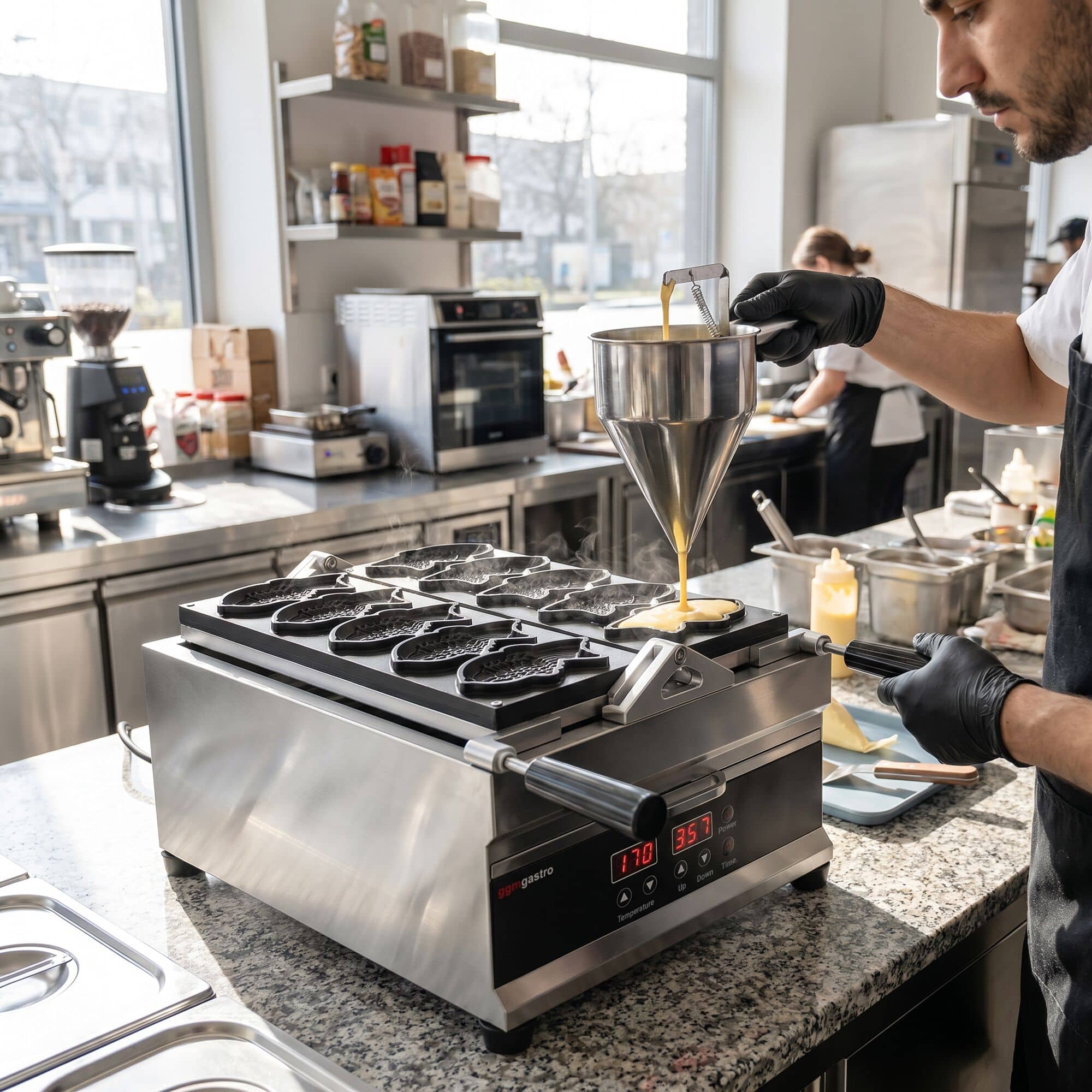 Mașină profesională pentru tarte - 1,6 kW - fără tăvi pentru mini-prăjituri — 13