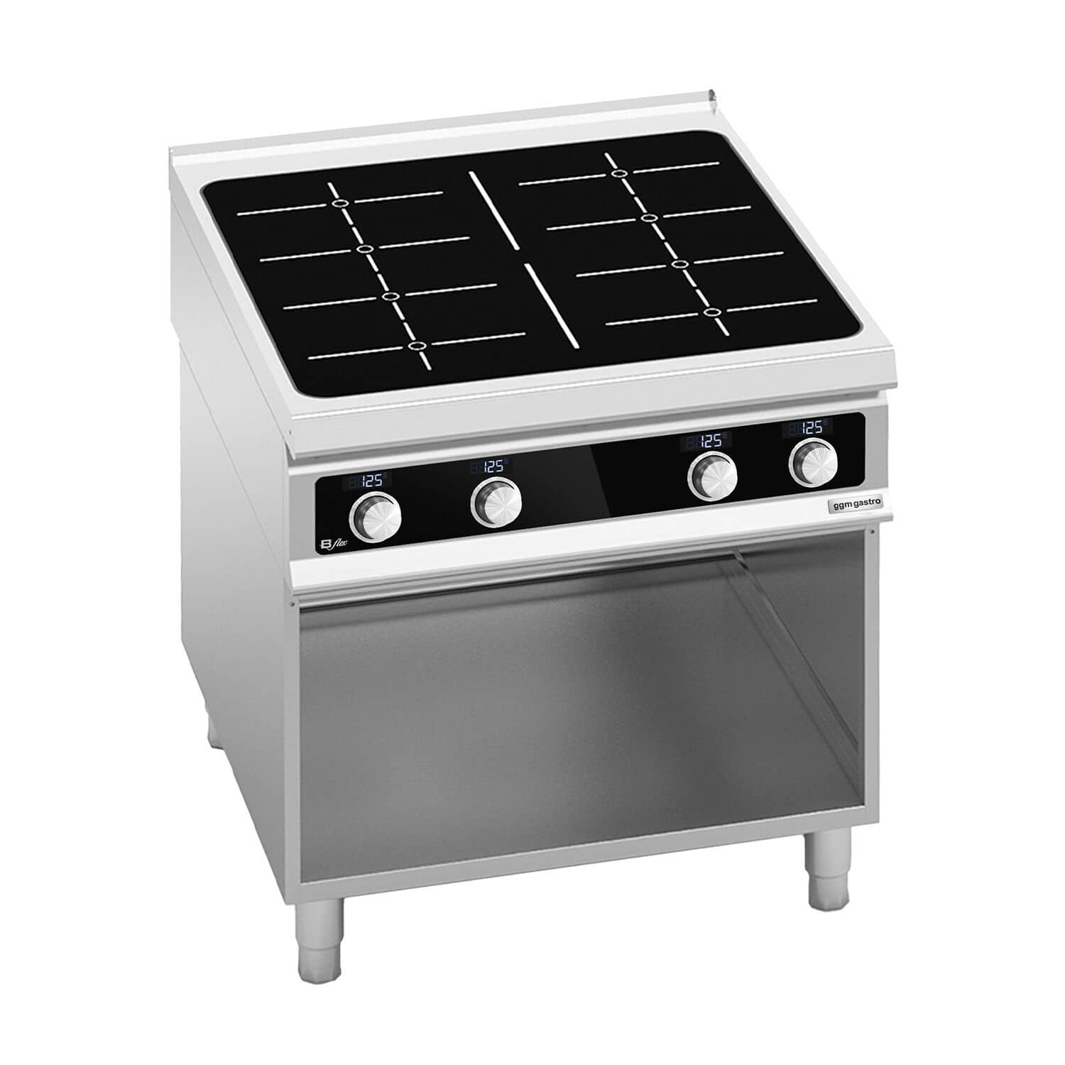 Aragaz cu plăci de încălzire prin inducție – 28 kW – Bflex Digital — 2