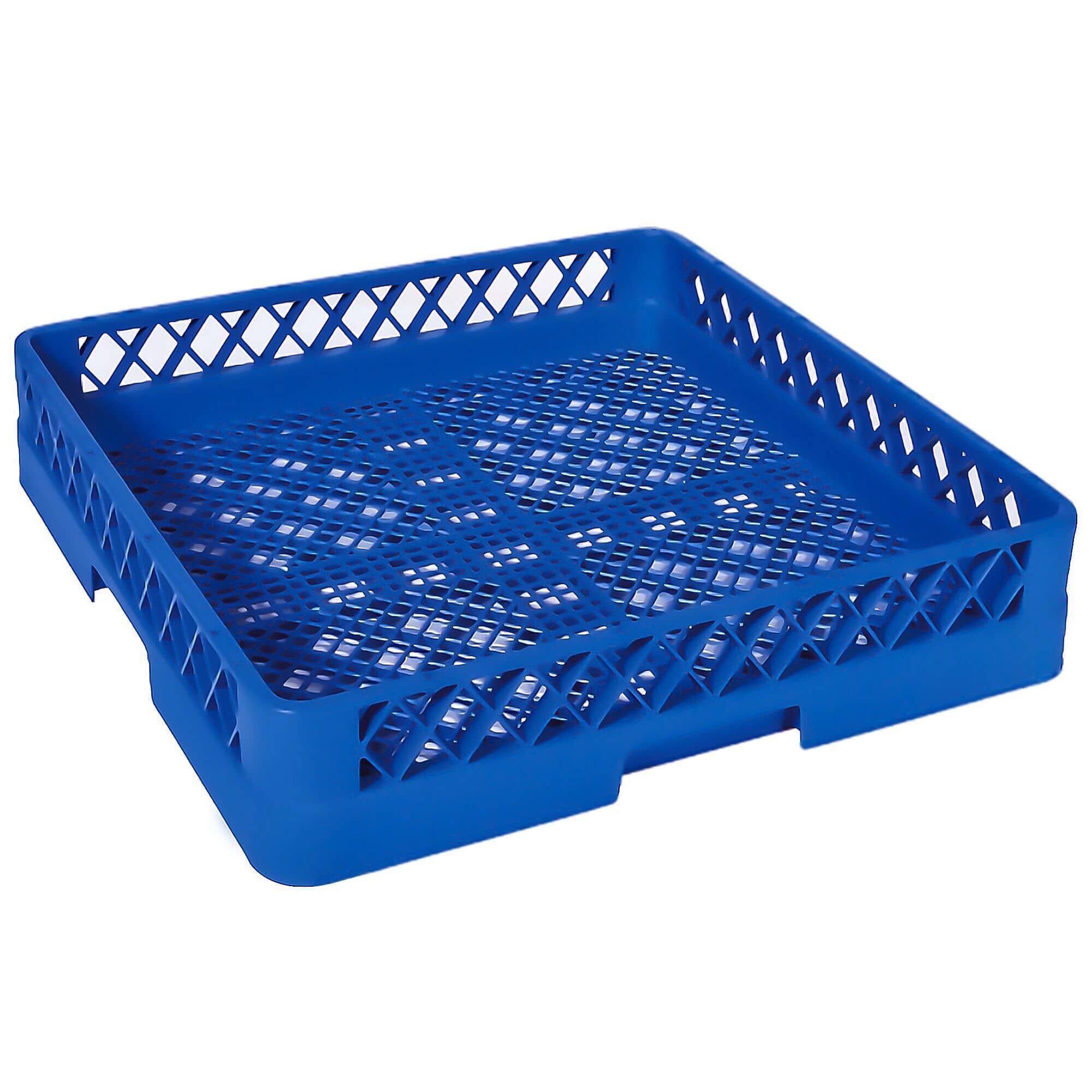 Coș pentru tacâmuri 1/1 - 500x500x100 mm - albastru - pentru tacâmuri — 4