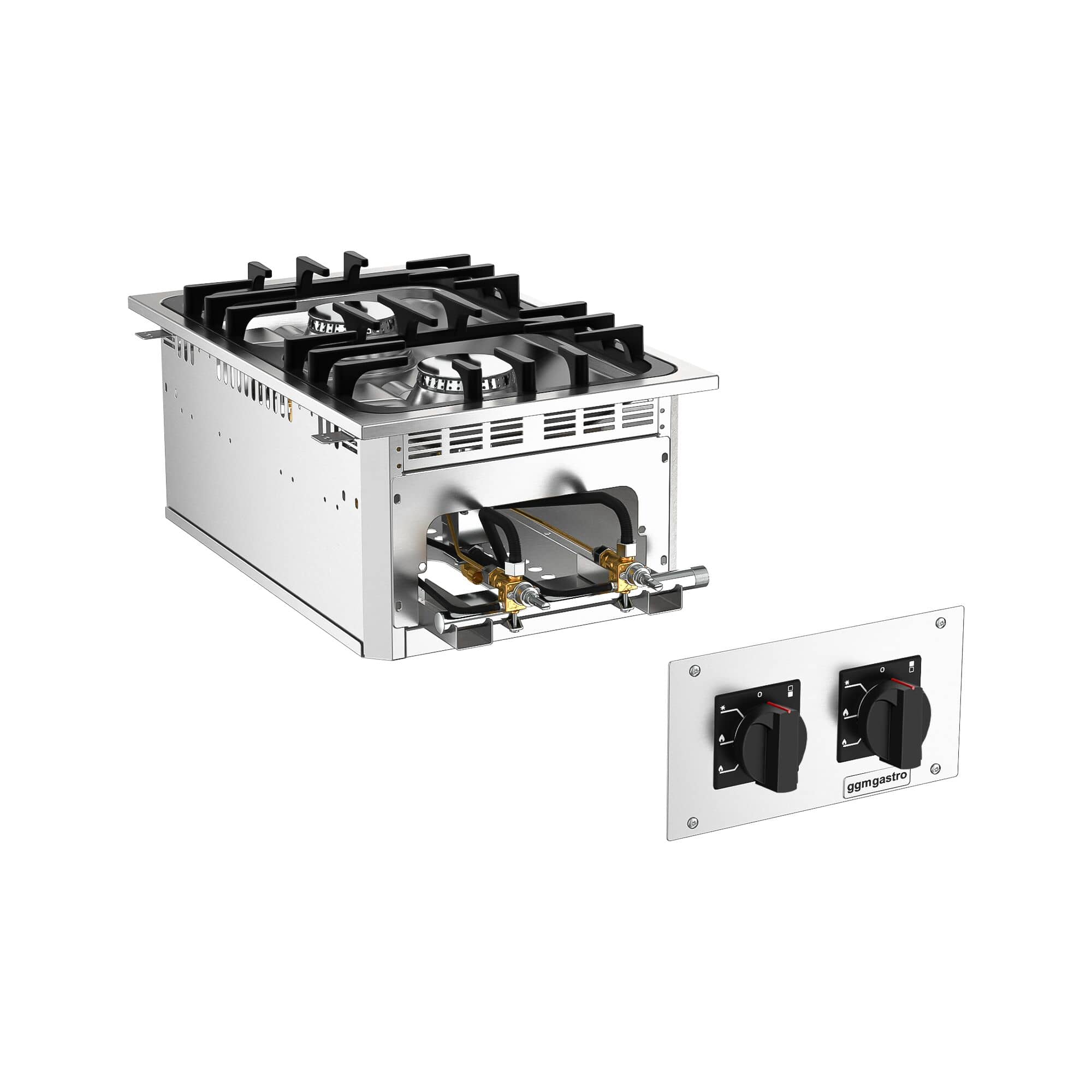 Aragaz de încastrat – 15 kW – 2 arzătoare — 2