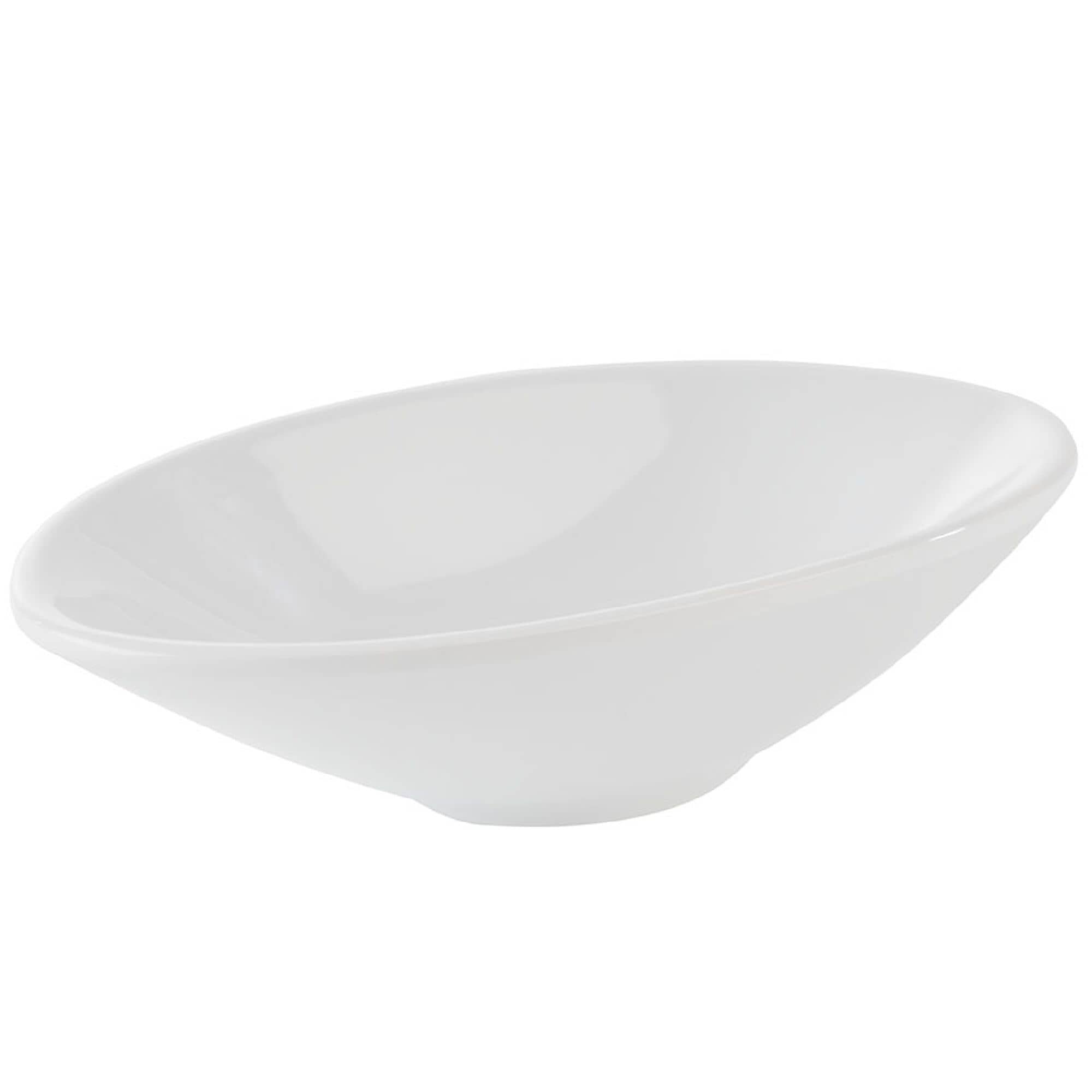 (20 buc) Bol | MINI - Melamină - 70 ml - dreptunghiular - 135x75x30 mm - Alb — 4