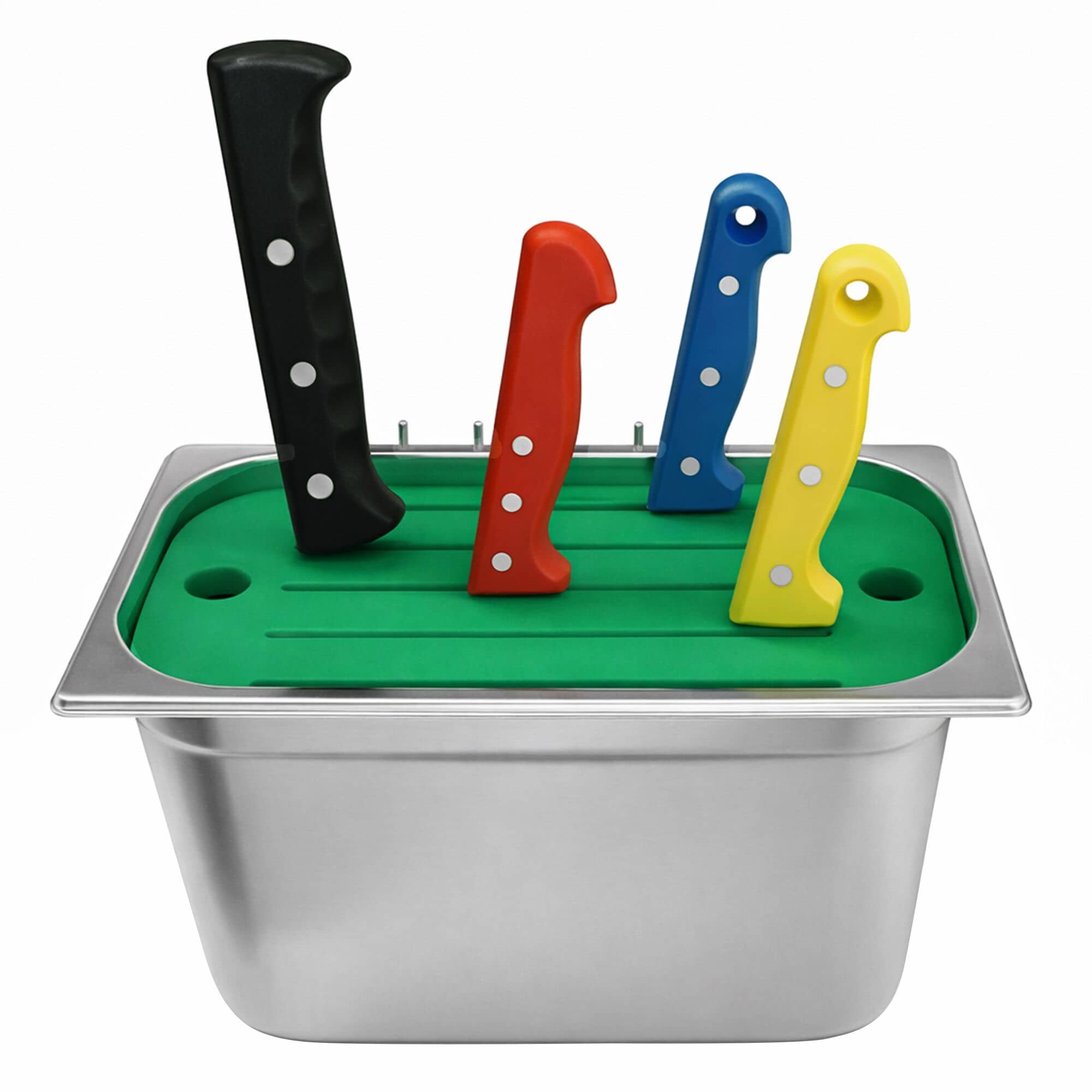 Suport pentru cuțite pentru cuve de sterilizare – compatibil cu GN 1/3 — 9
