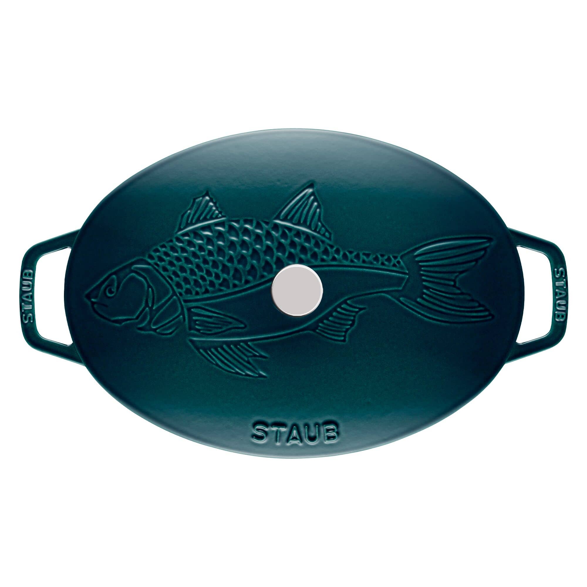 STAUB | SPECIALITIES - Tavă de cuptor cu capac - ovală - 330mm - fontă - La-Mer — 4